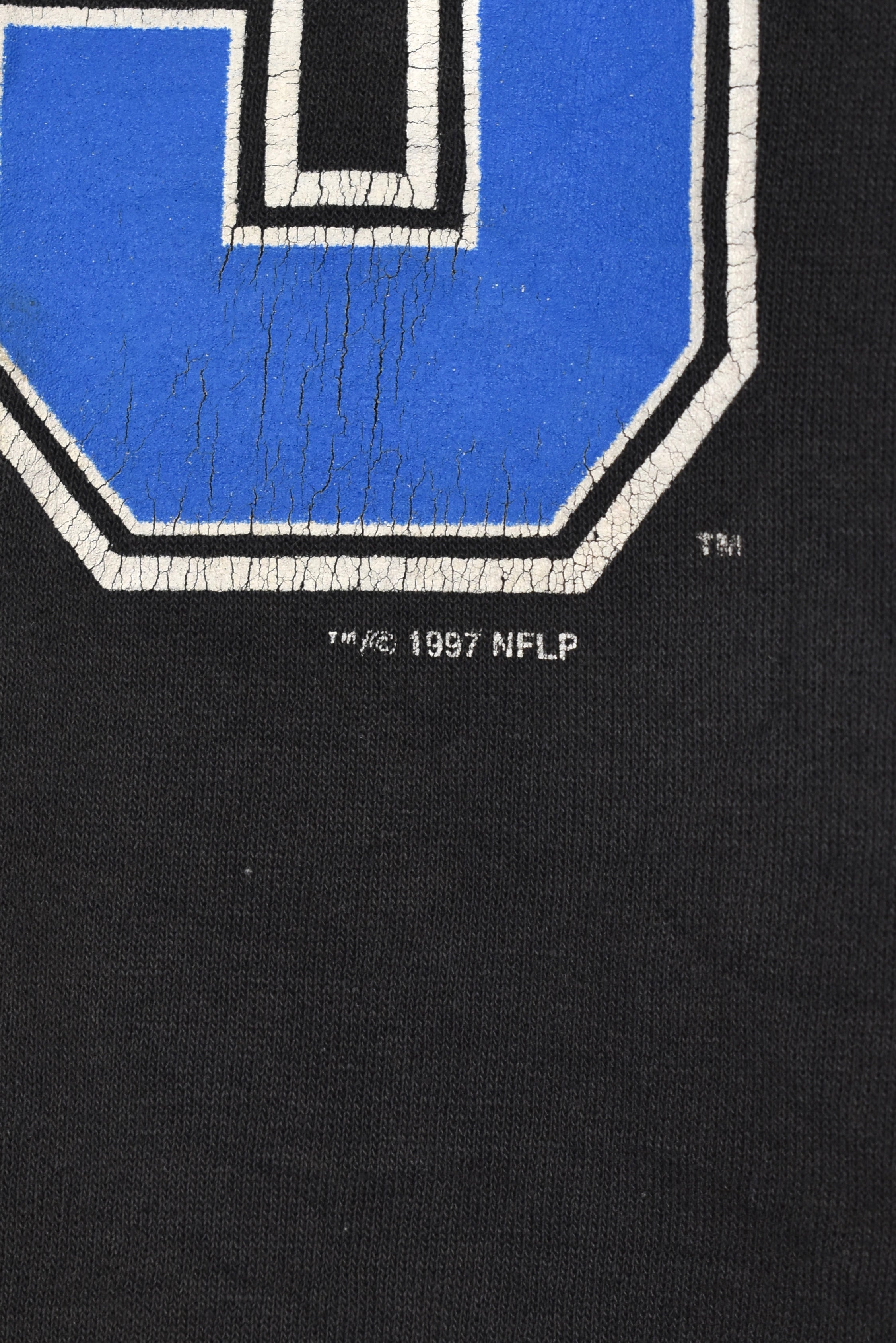 Vintage Detroit Lions sweatshirt, NFL 1997 black crewneck - Large