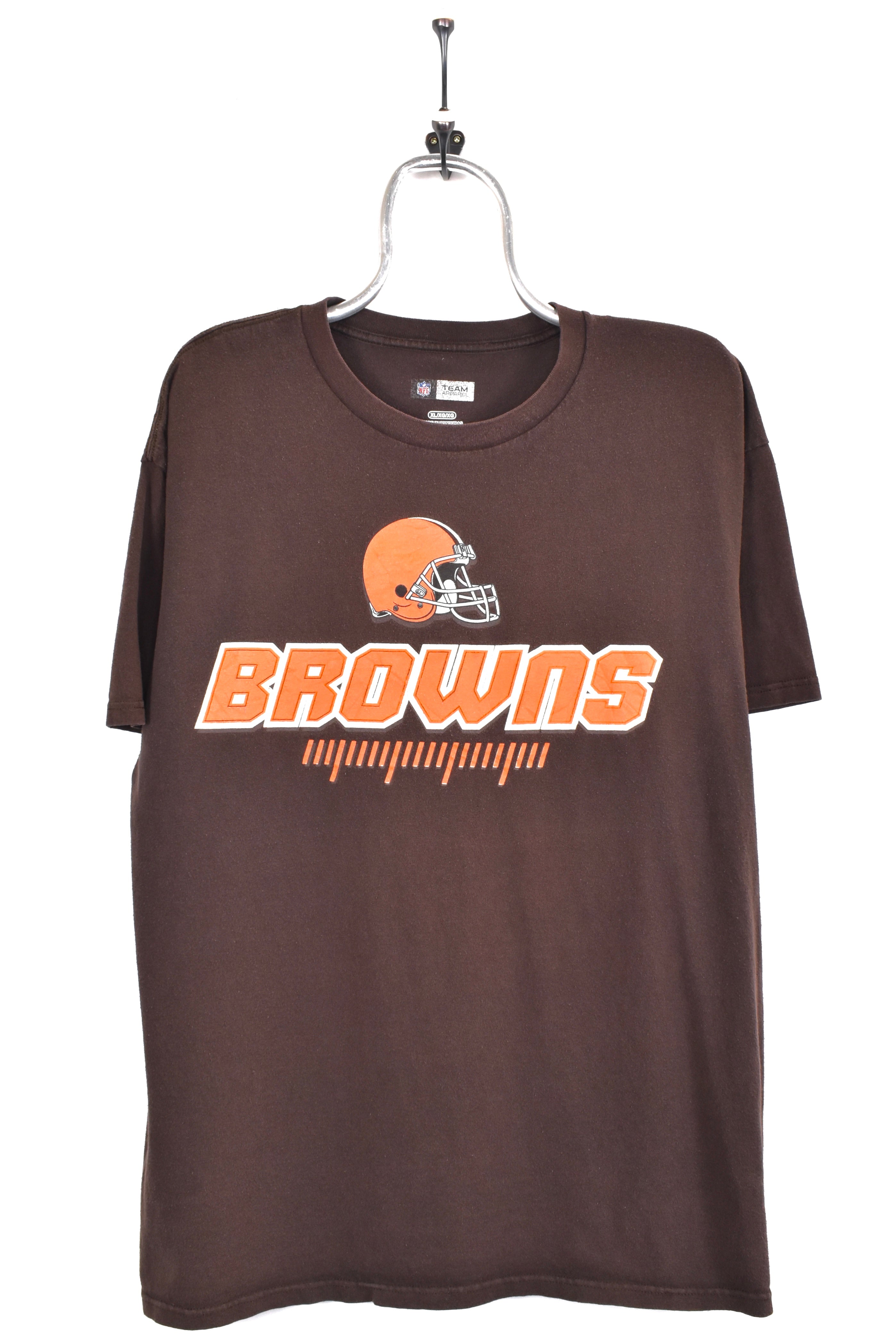 Vintage Cleveland Browns shirt, NFL brown graphic tee - AU Large PRO SPORT