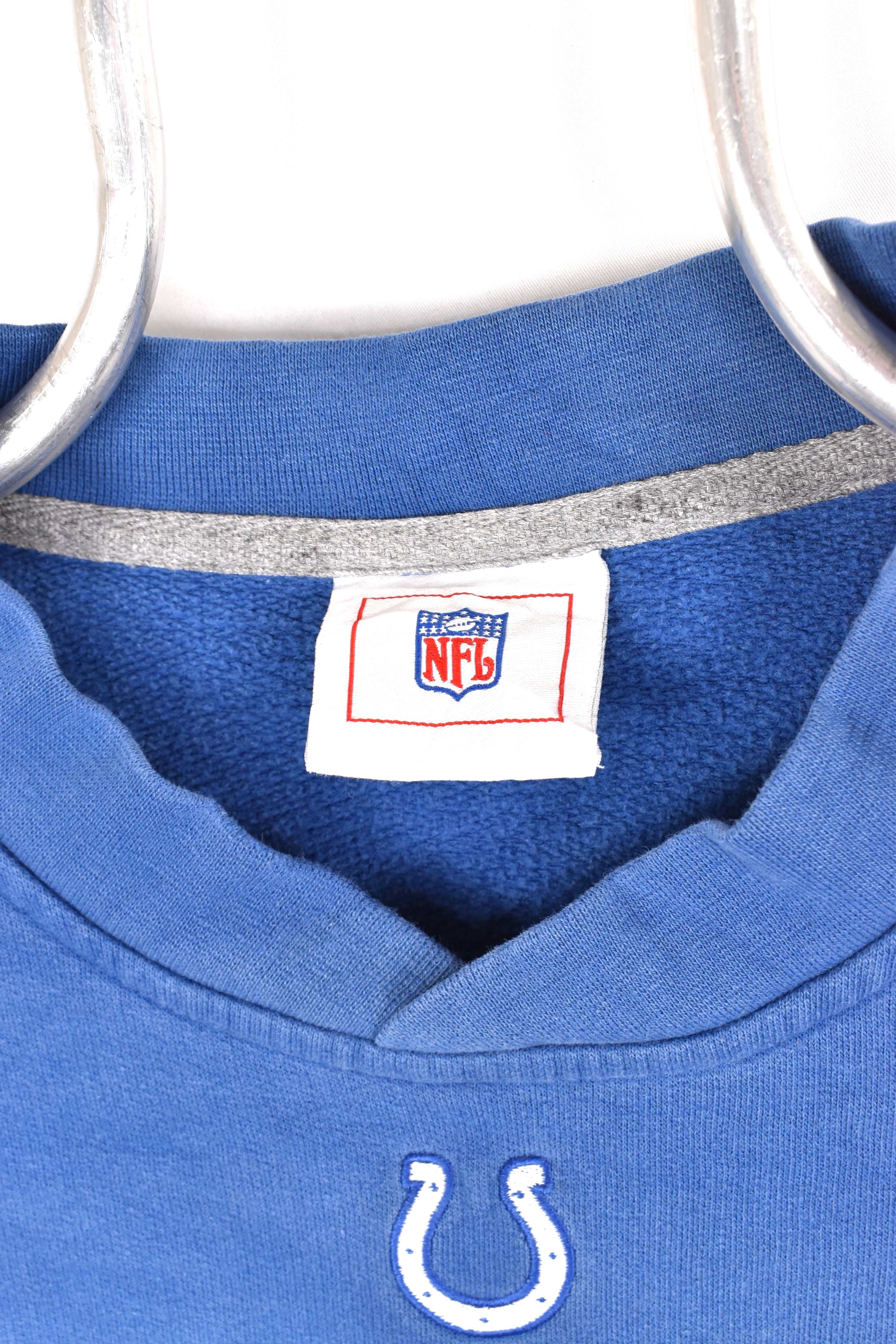 Vintage Indianapolis Colts sweatshirt, NFL blue embroidered crewneck - AU XL PRO SPORT