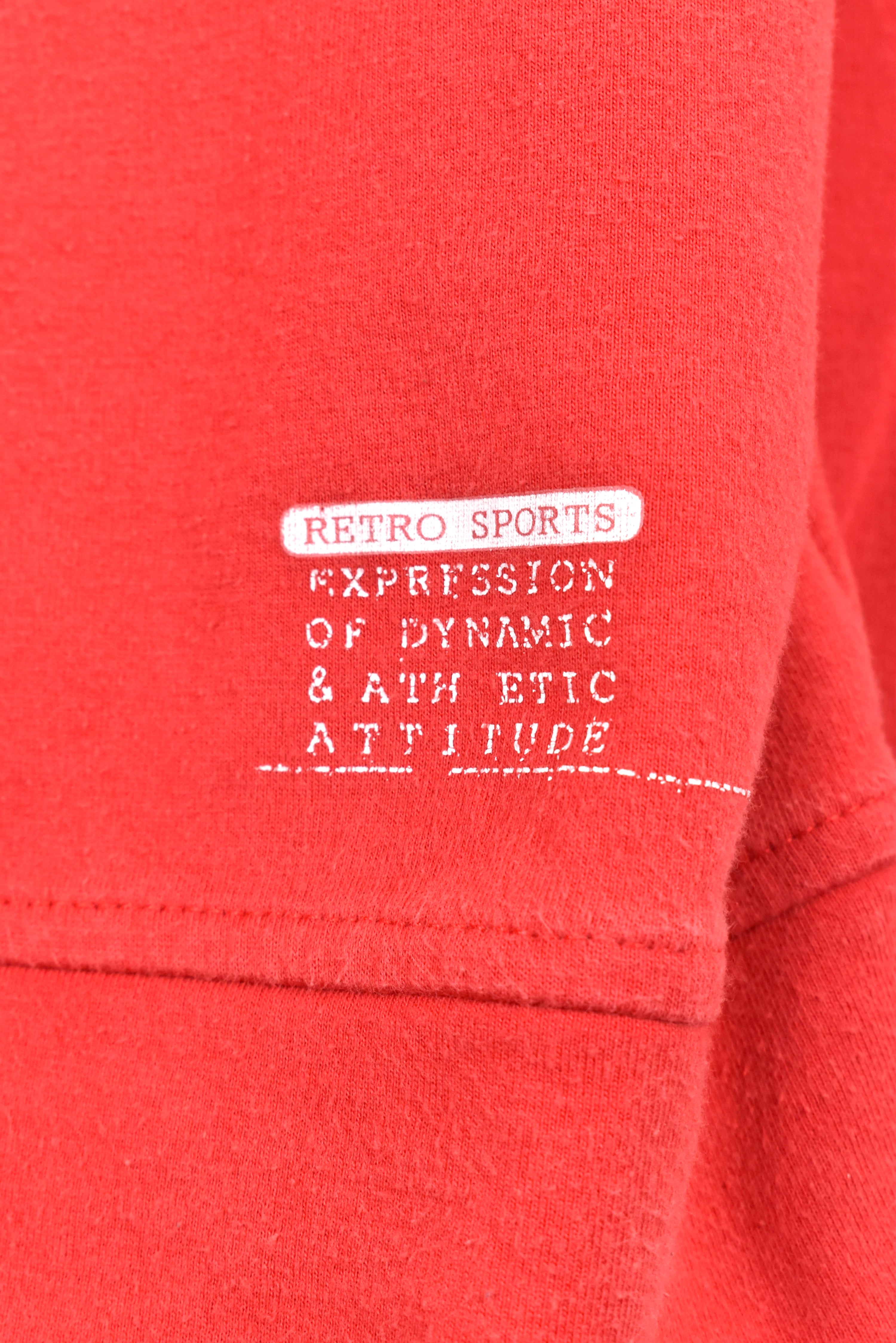 Vintage Champion sweatshirt, red graphic crewneck - AU Medium CHAMPION