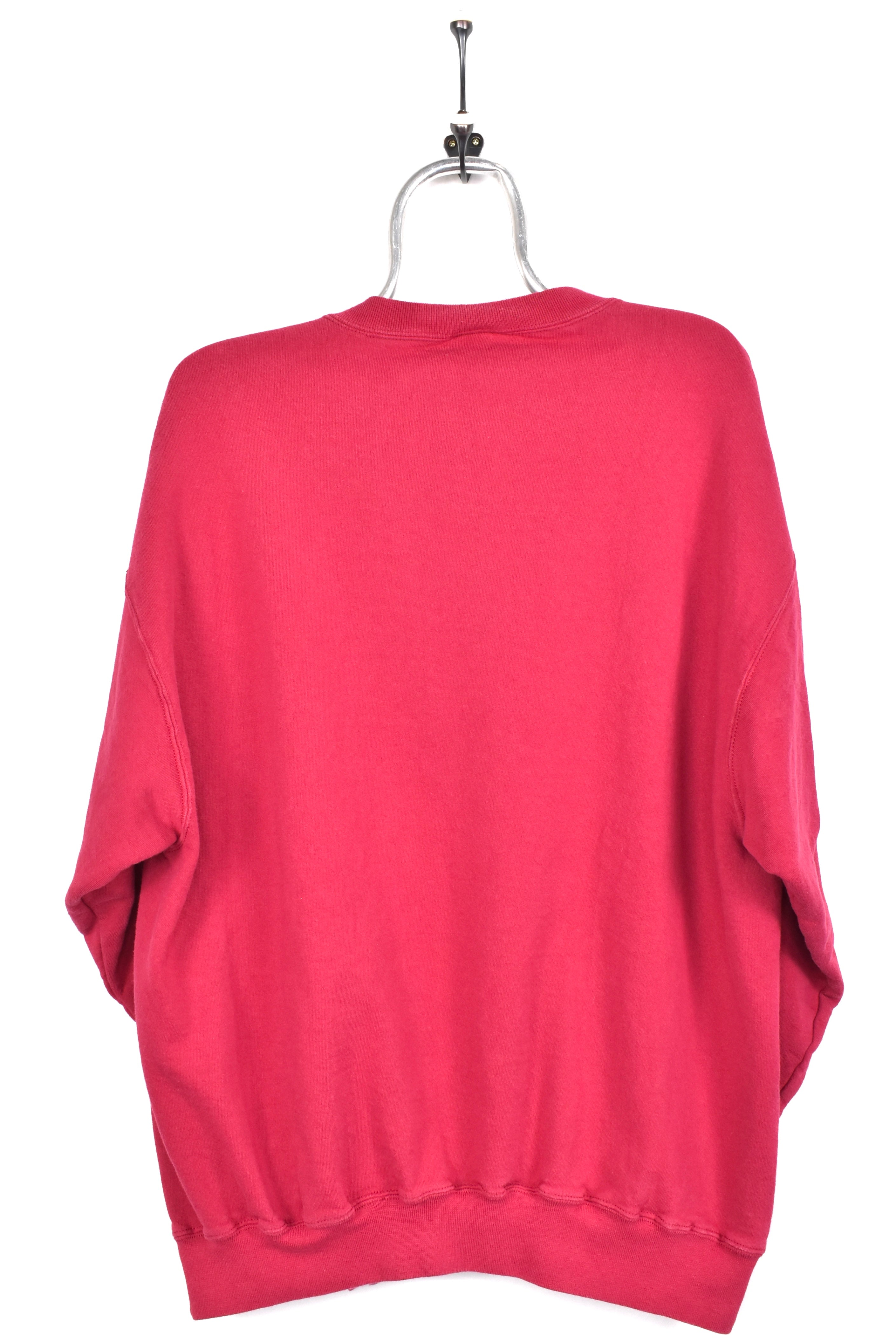 Vintage Russell Athletic sweatshirt, red blank crewneck - AU XL OTHER