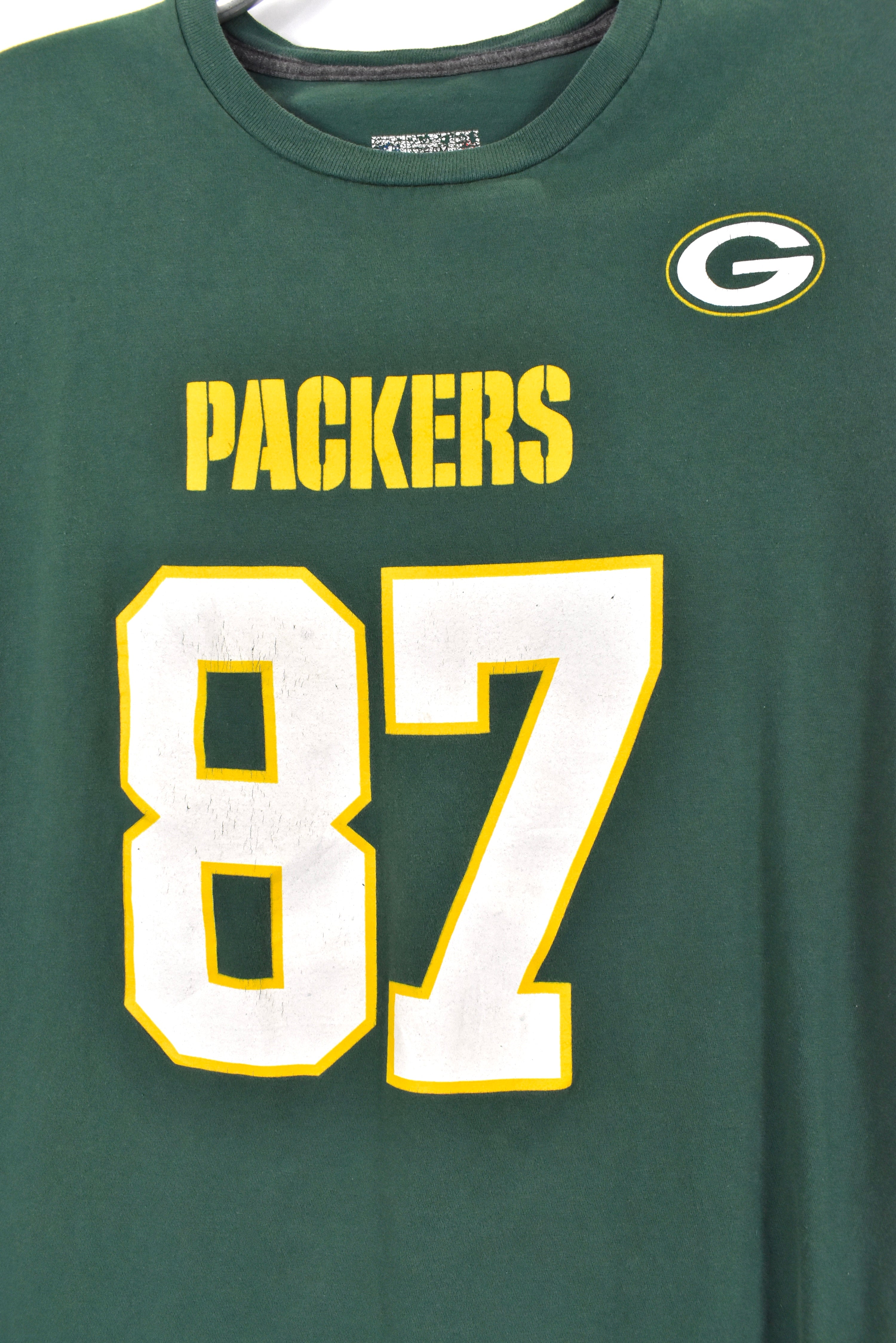 Vintage green cheap bay jersey