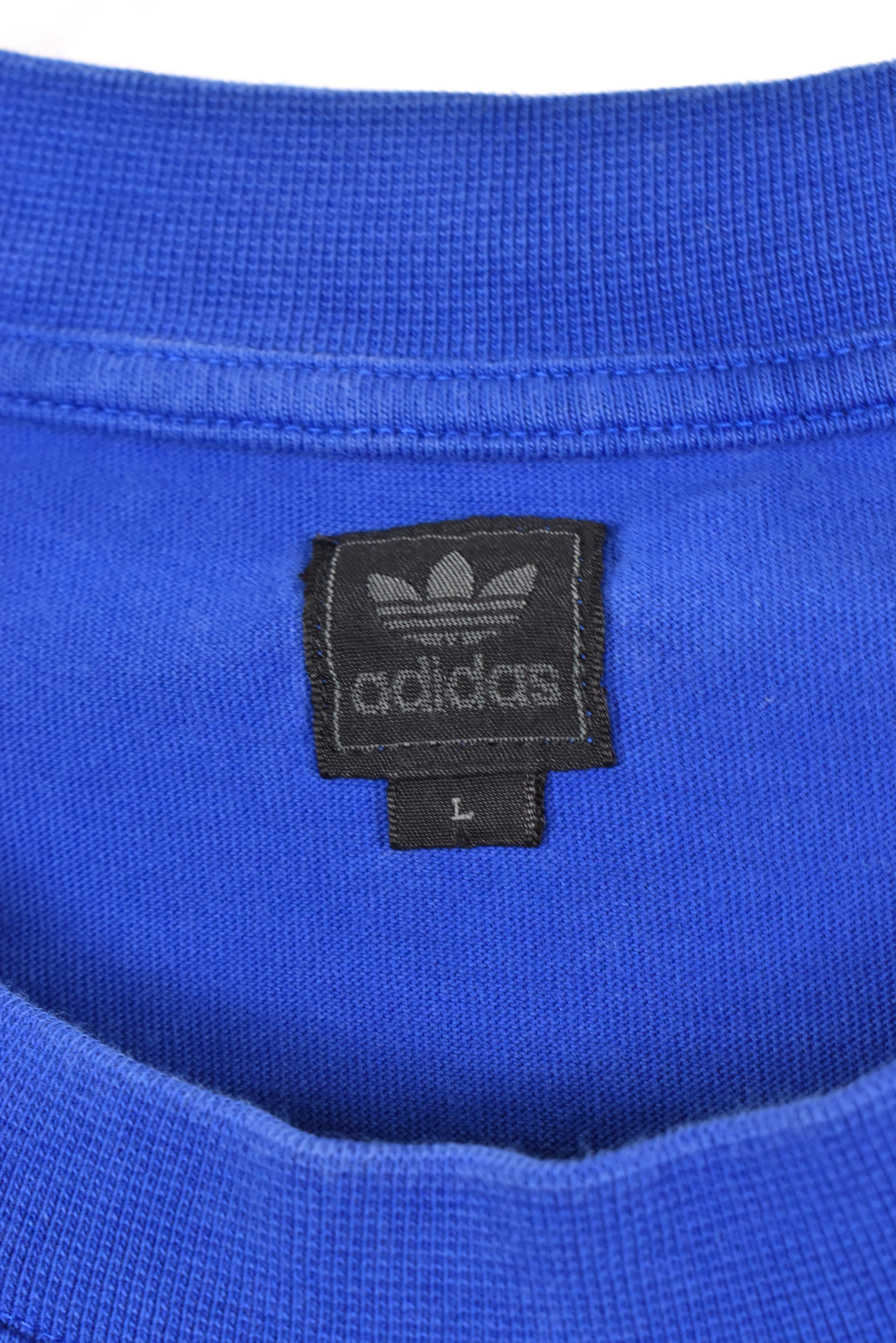 Vintage Adidas shirt, Illie Nastase blue graphic tee - AU Large ADIDAS