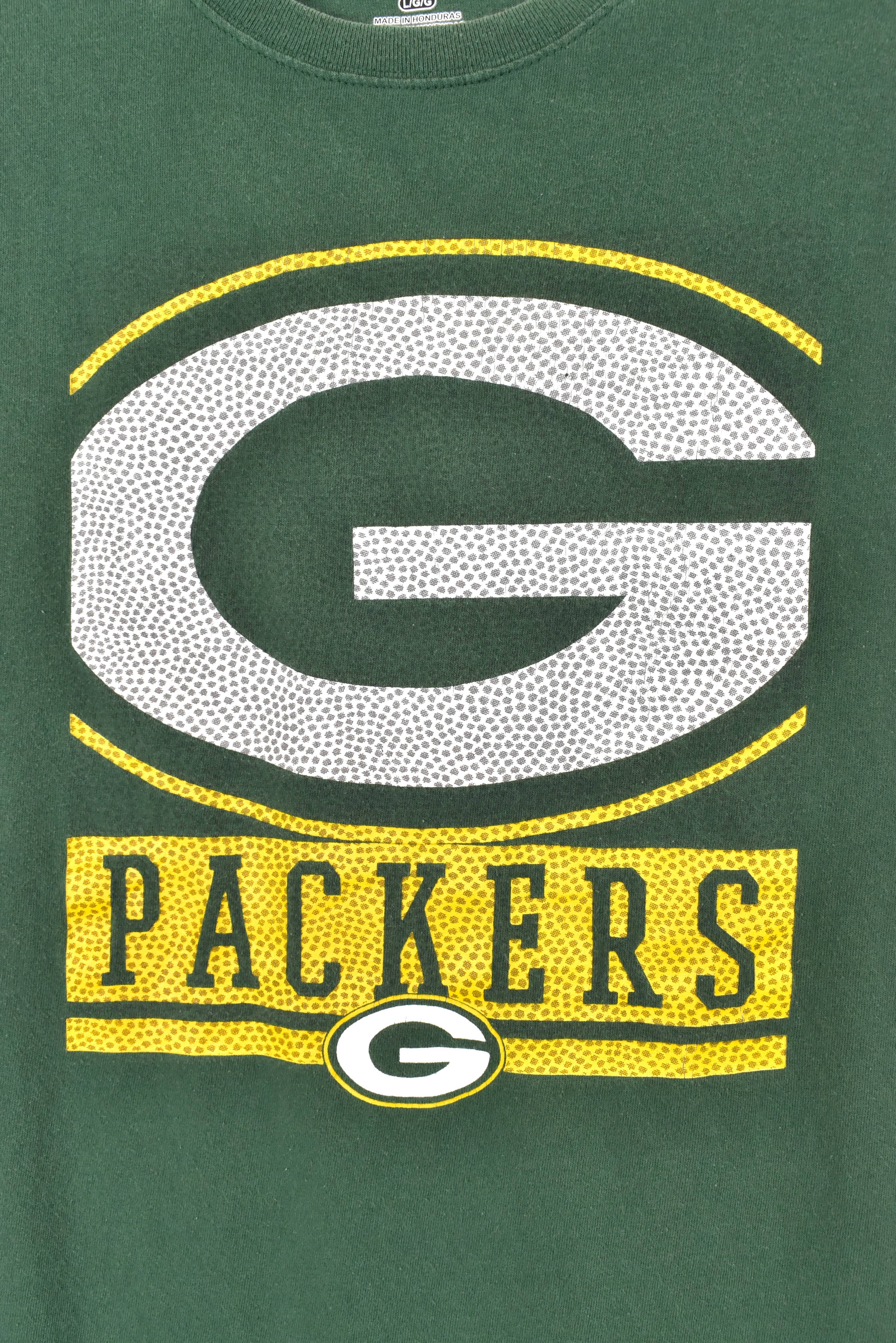 Vintage Green Bay Packers shirt, NFL green graphic tee - AU Medium