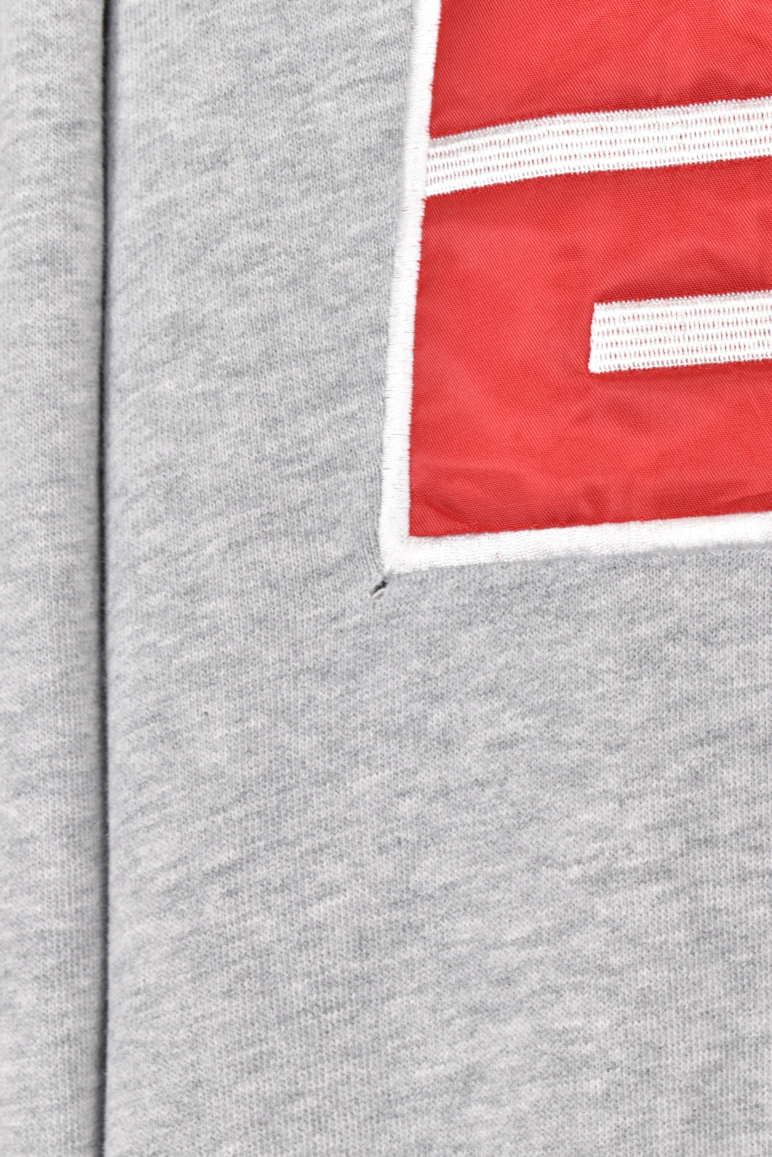 Vintage ESPN hoodie, grey embroidered sweatshirt - AU XL OTHER
