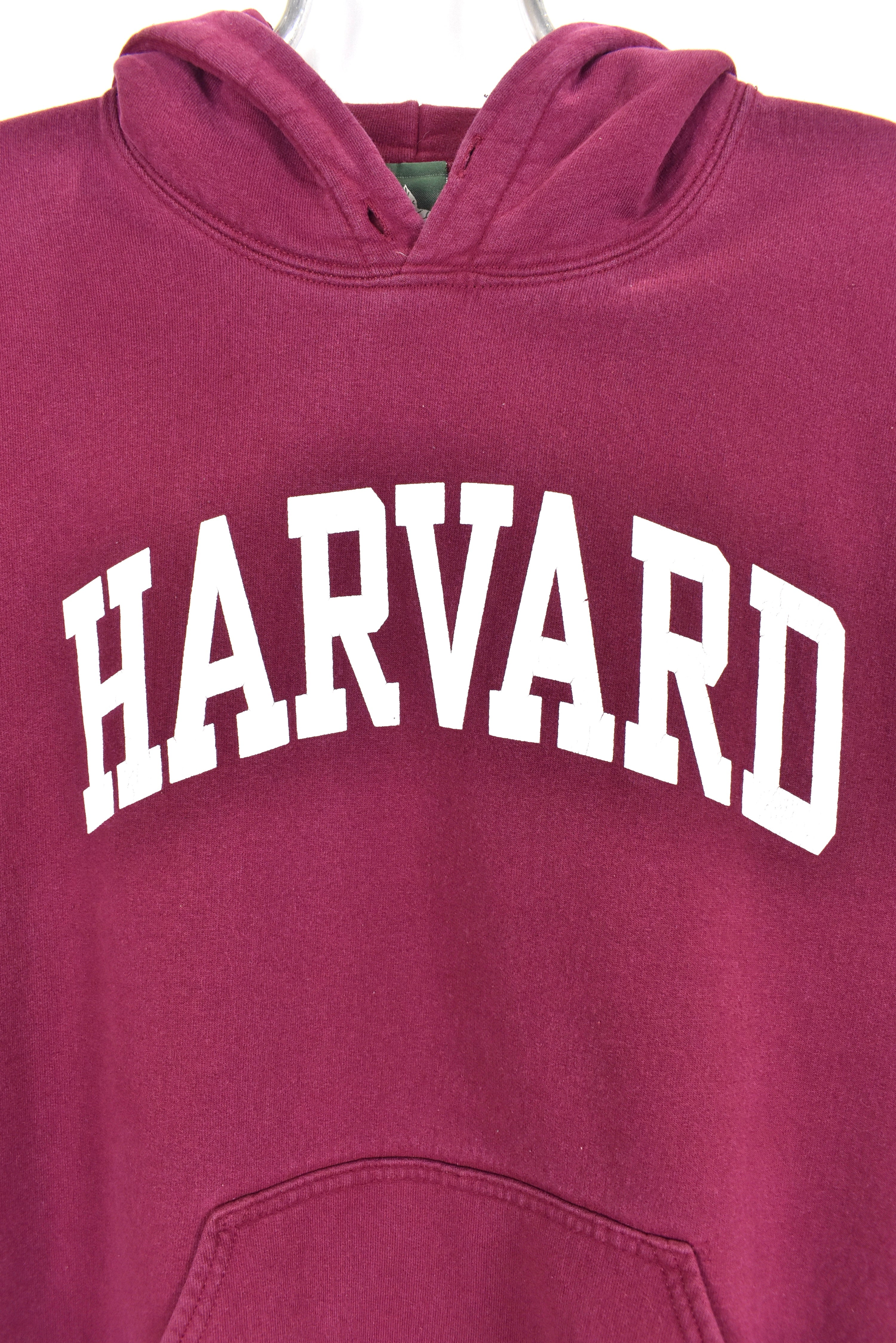 Vintage Harvard University hoodie, burgundy graphic sweatshirt - AU Medium COLLEGE