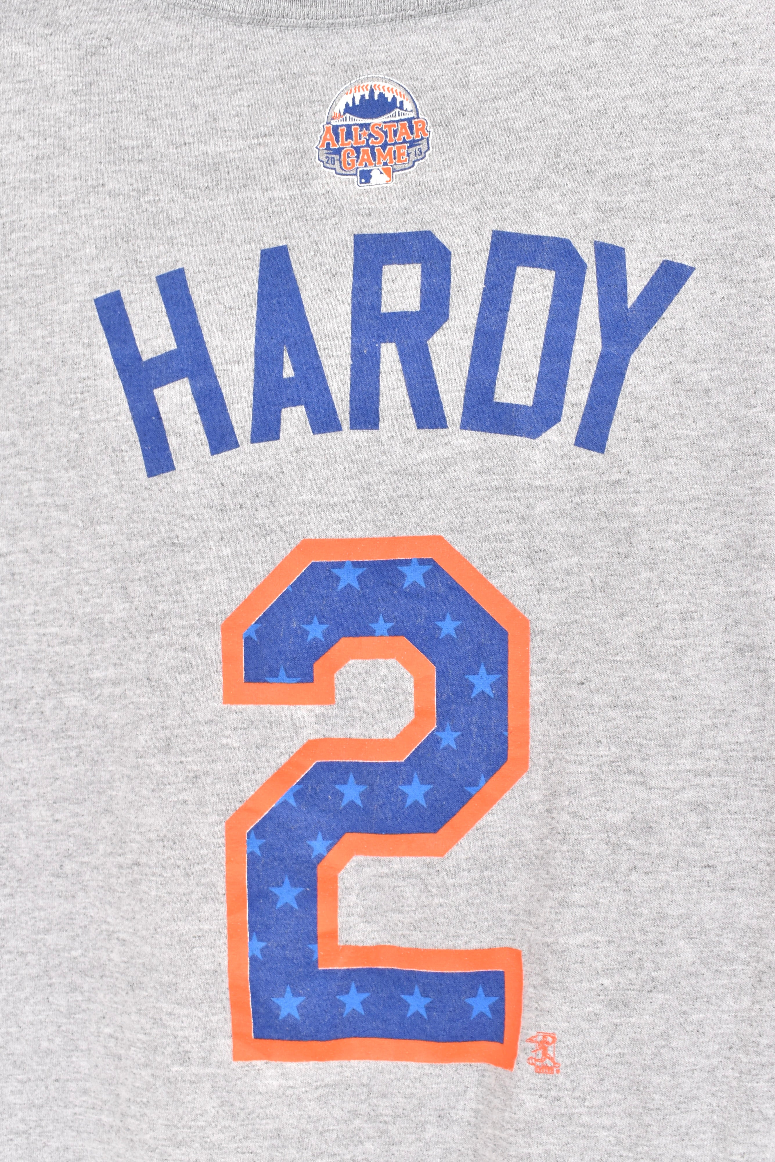 Vintage MLB shirt, J. J. Hardy grey graphic tee - AU XL PRO SPORT