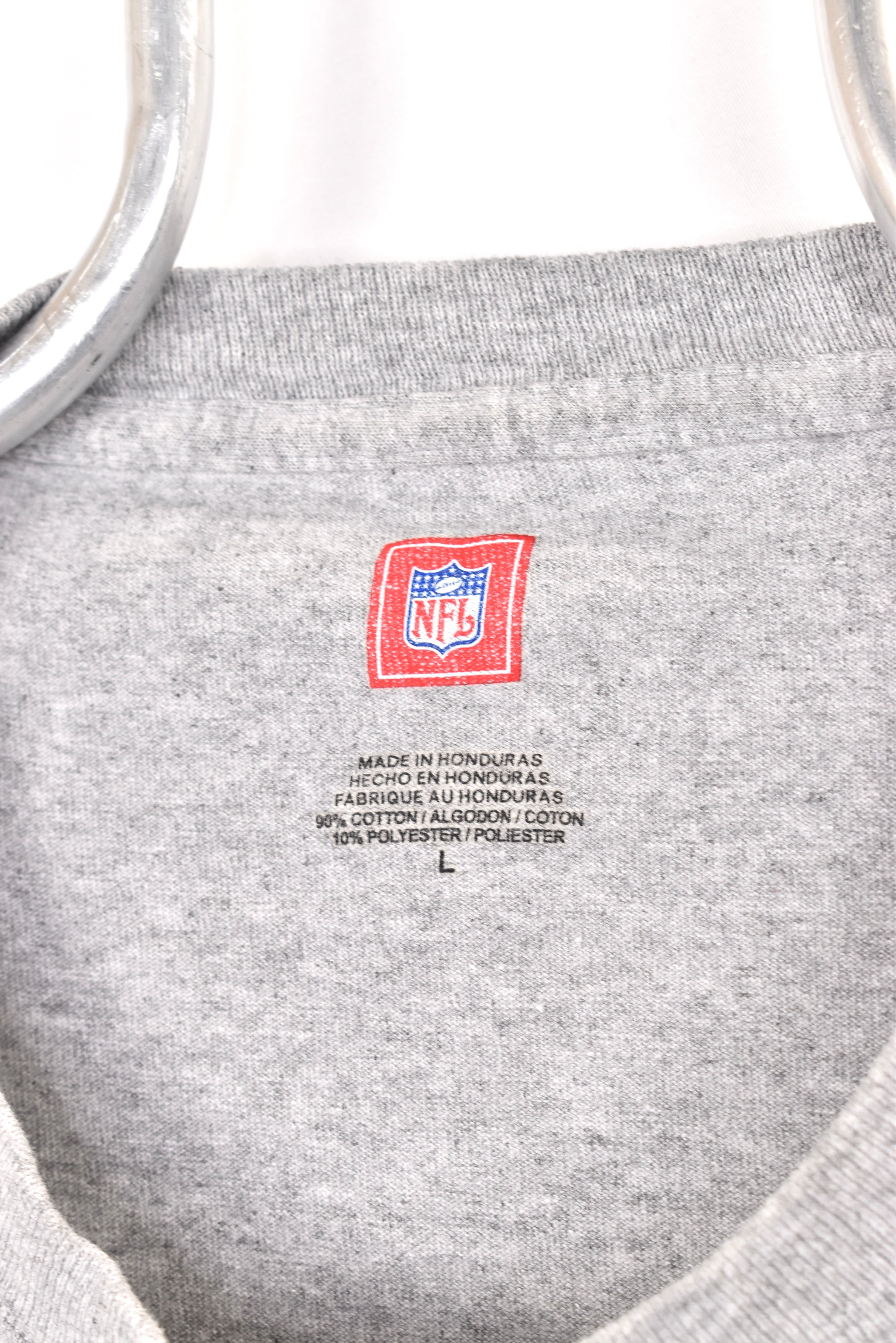 Vintage New York Giants shirt, NFL Superbowl grey graphic tee - AU Large PRO SPORT
