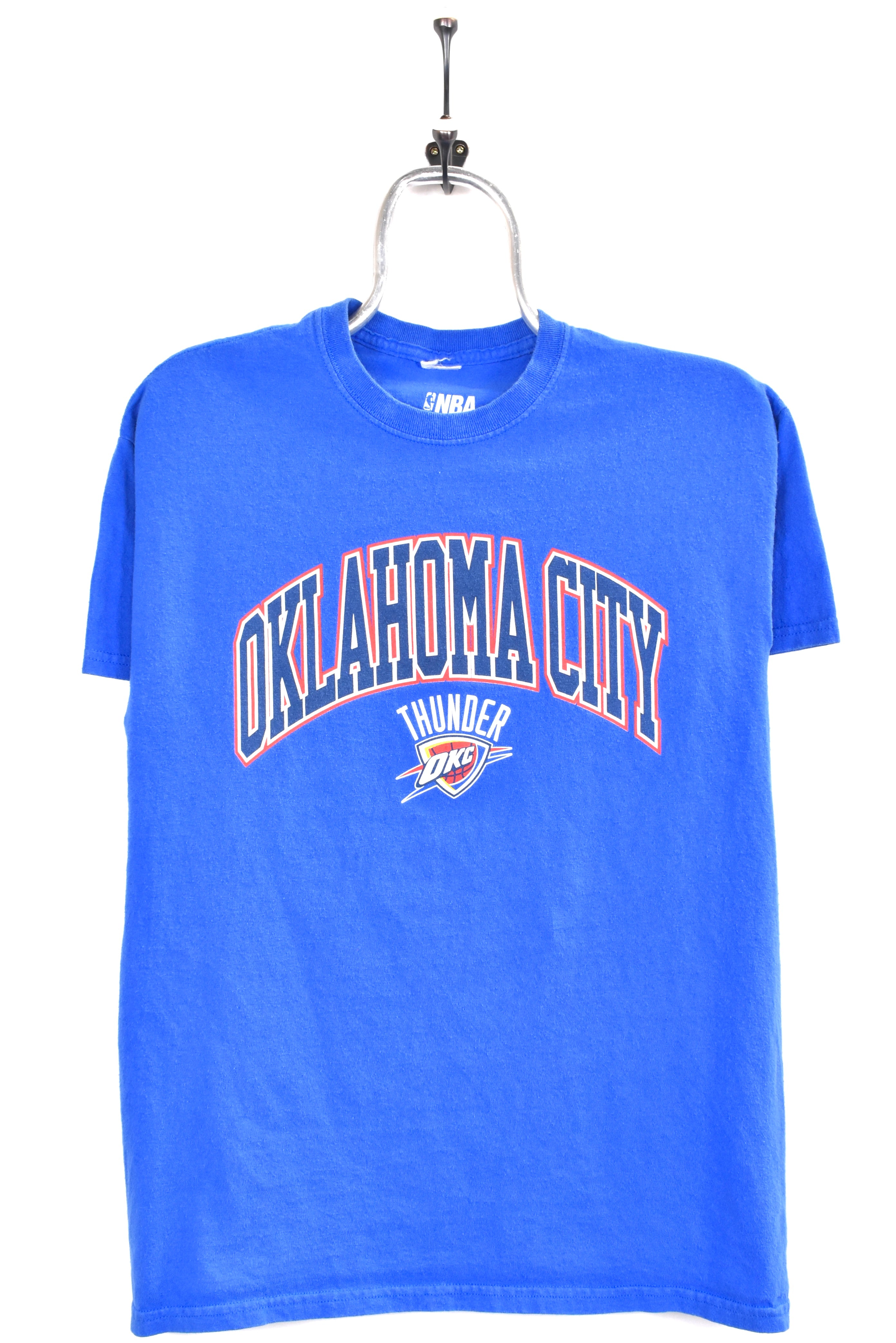 Vintage Oklahoma City Thunder shirt, NBA blue graphic tee - AU Small PRO SPORT