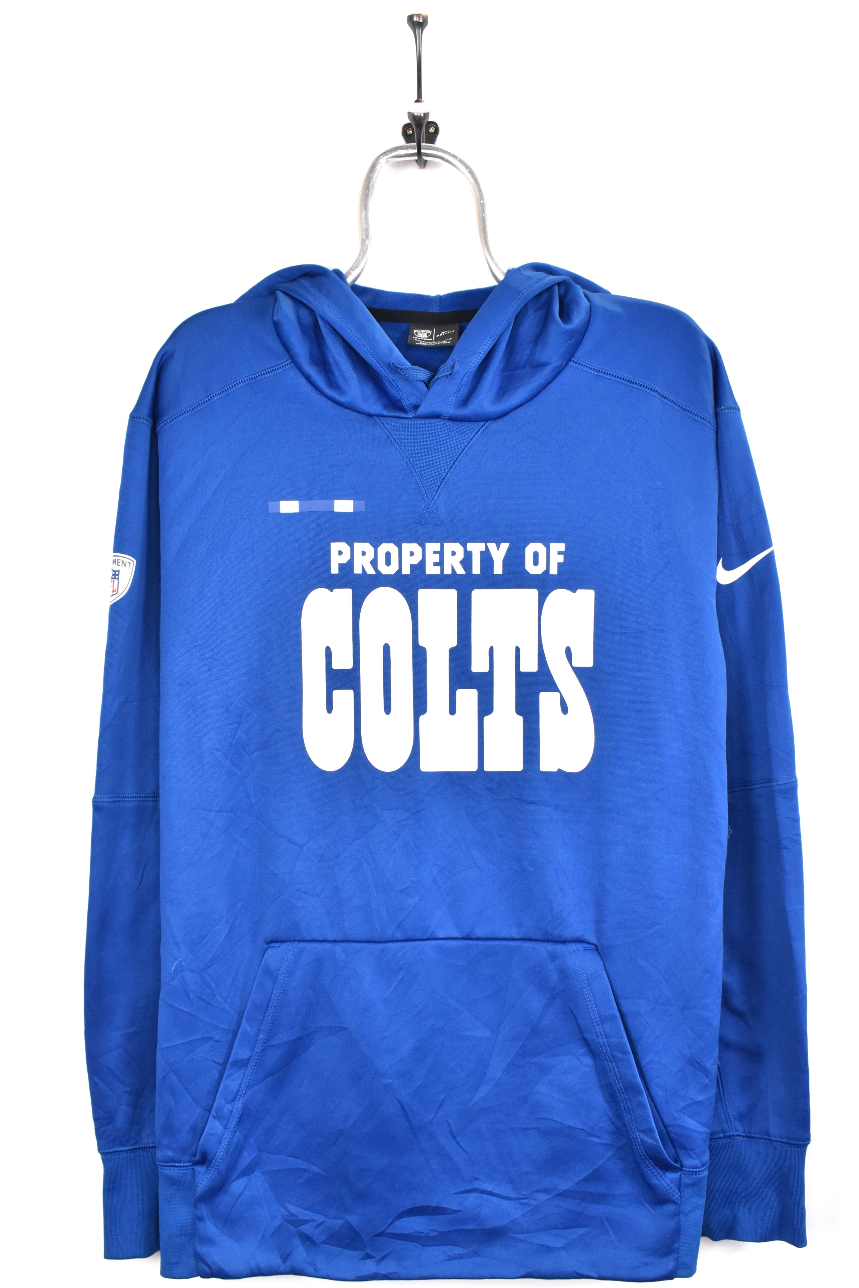 Vintage Indianapolis Colts hoodie, NFL blue graphic sweatshirt - AU XL PRO SPORT