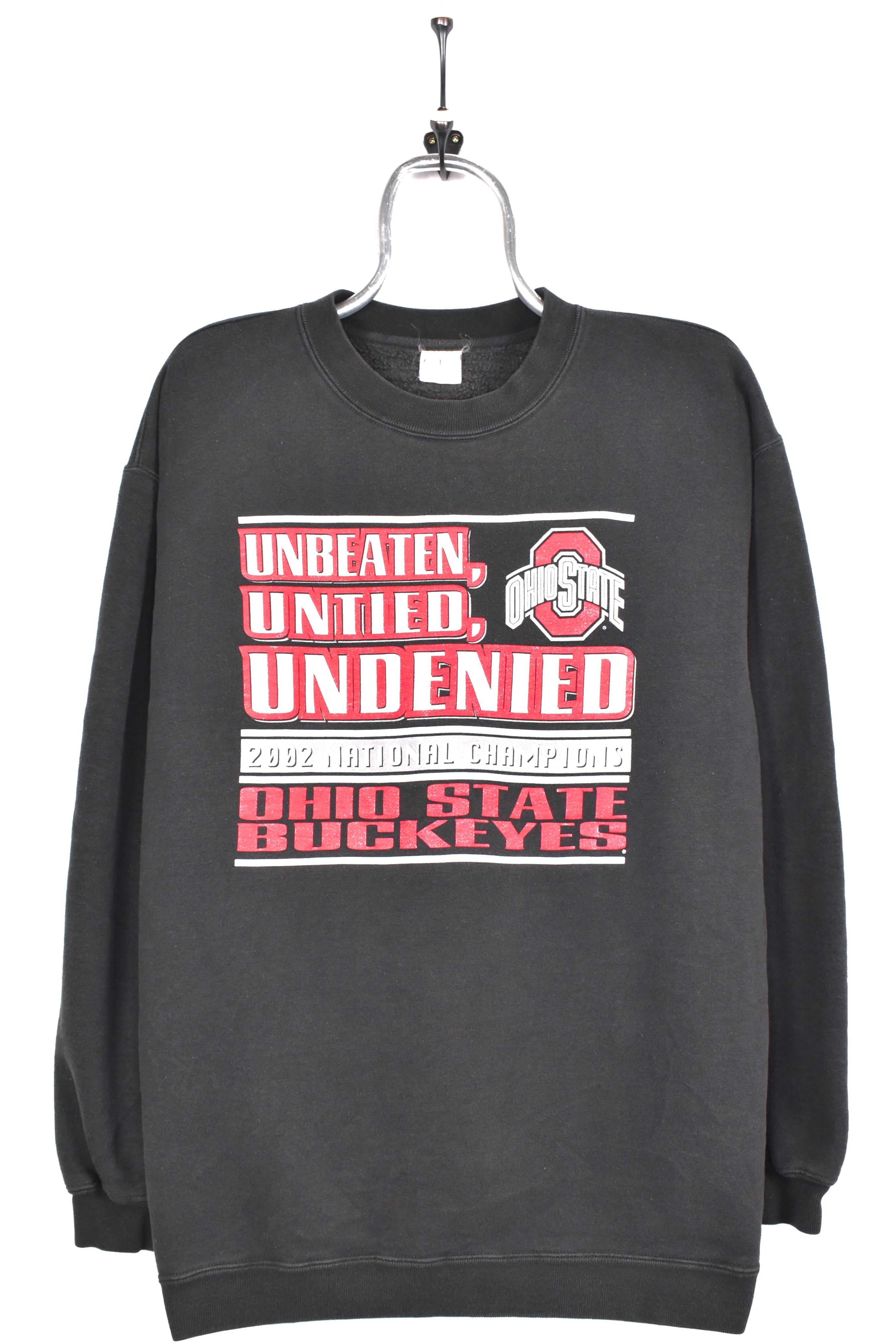 Vintage Ohio State University sweatshirt, 2002 Buckeyes grey crewneck - AU Large COLLEGE