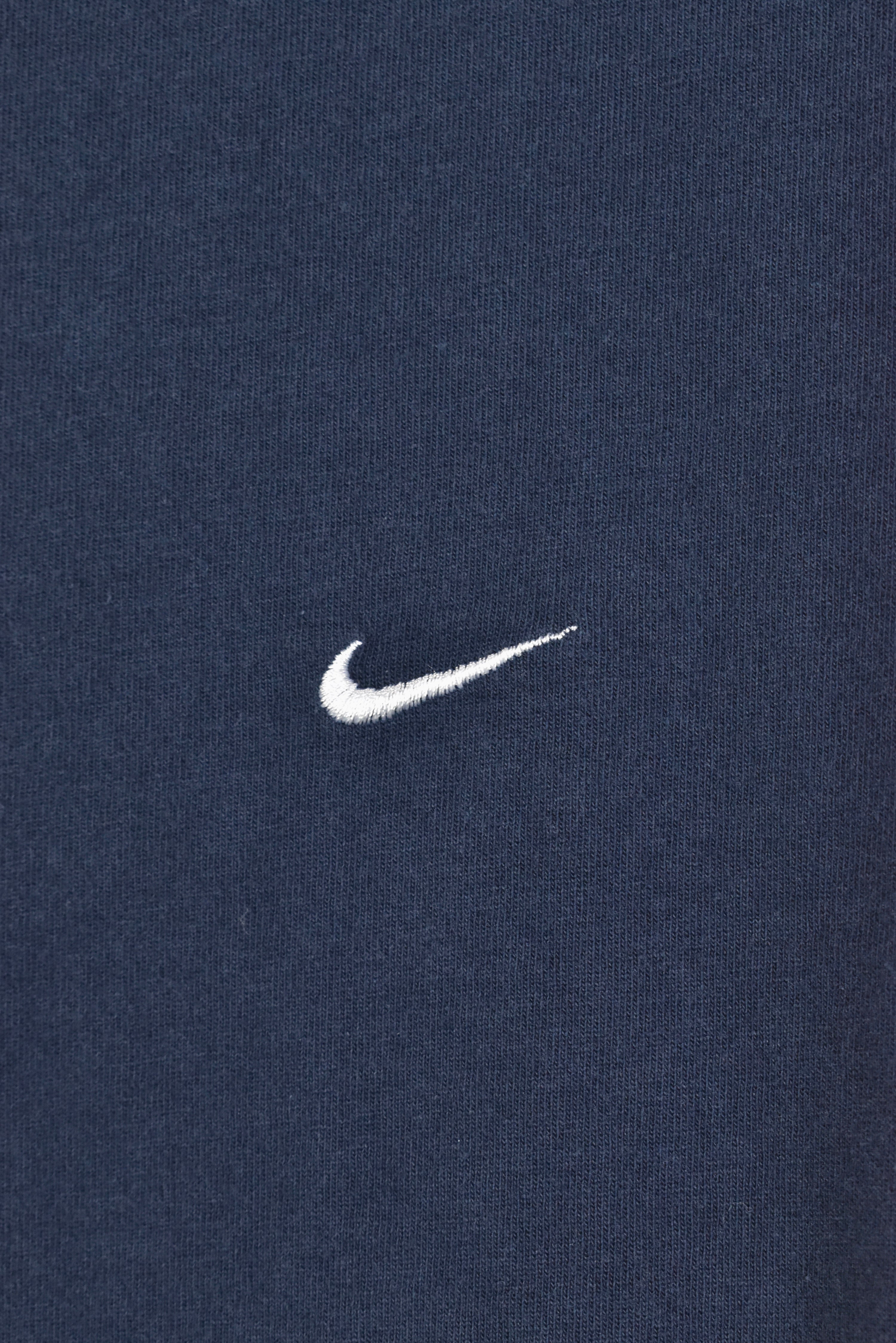 Vintage Nike shirt, short sleeve embroidered tee - XL, navy blue NIKE