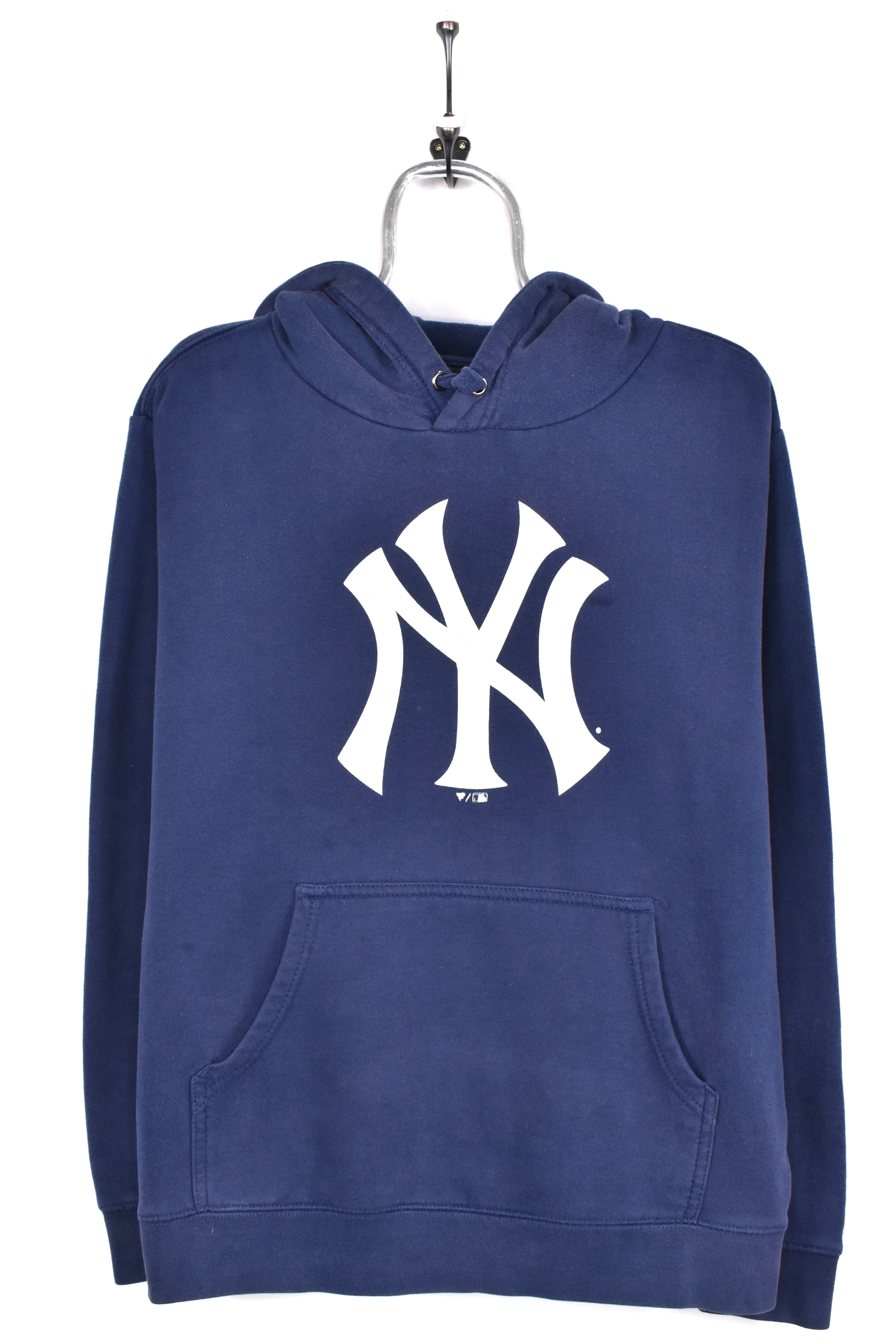 Vintage New York Yankees hoodie MLB navy graphic sweatshirt AU M