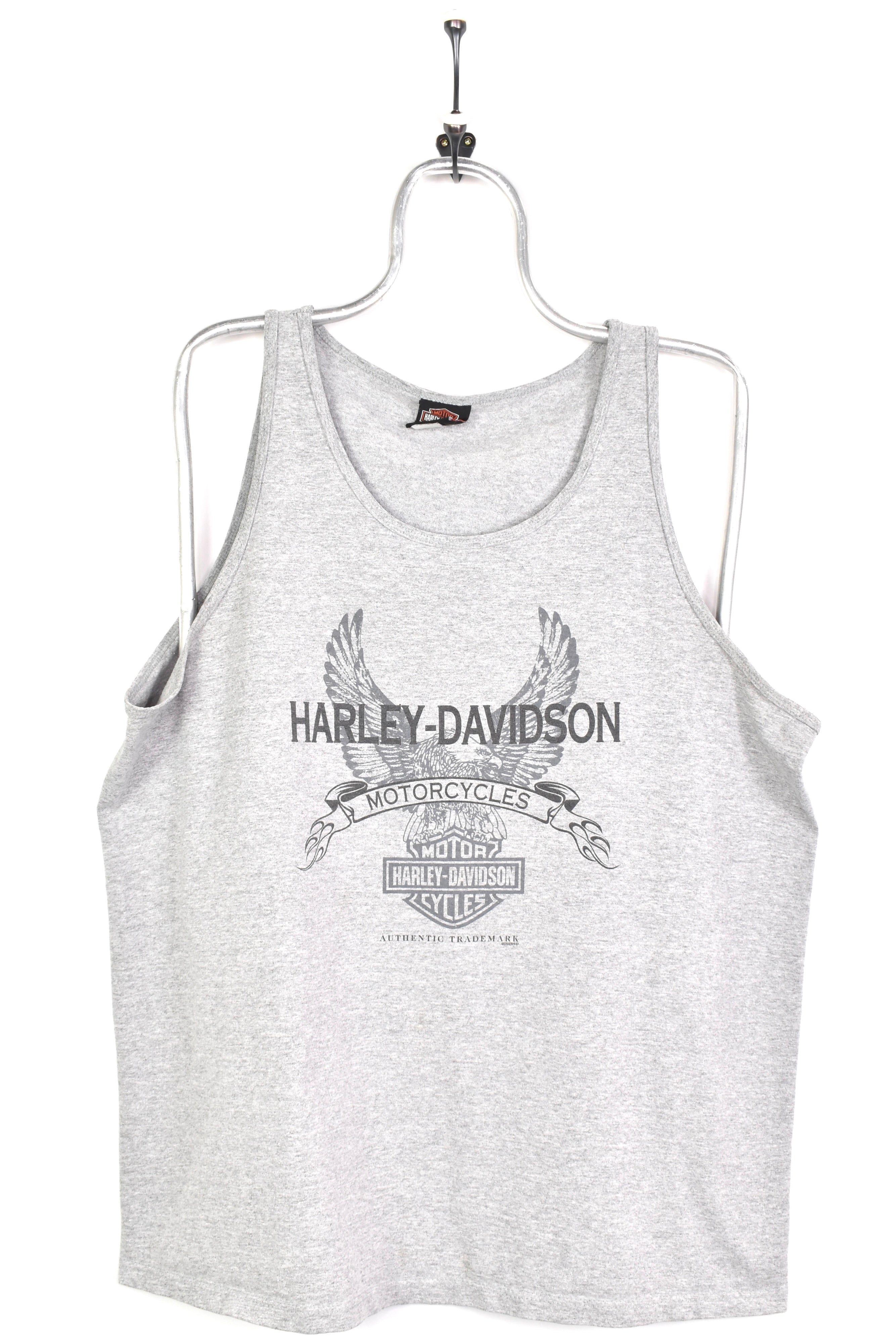 Vintage 2003 Harley Davidson grey singlet | XL HARLEY DAVIDSON