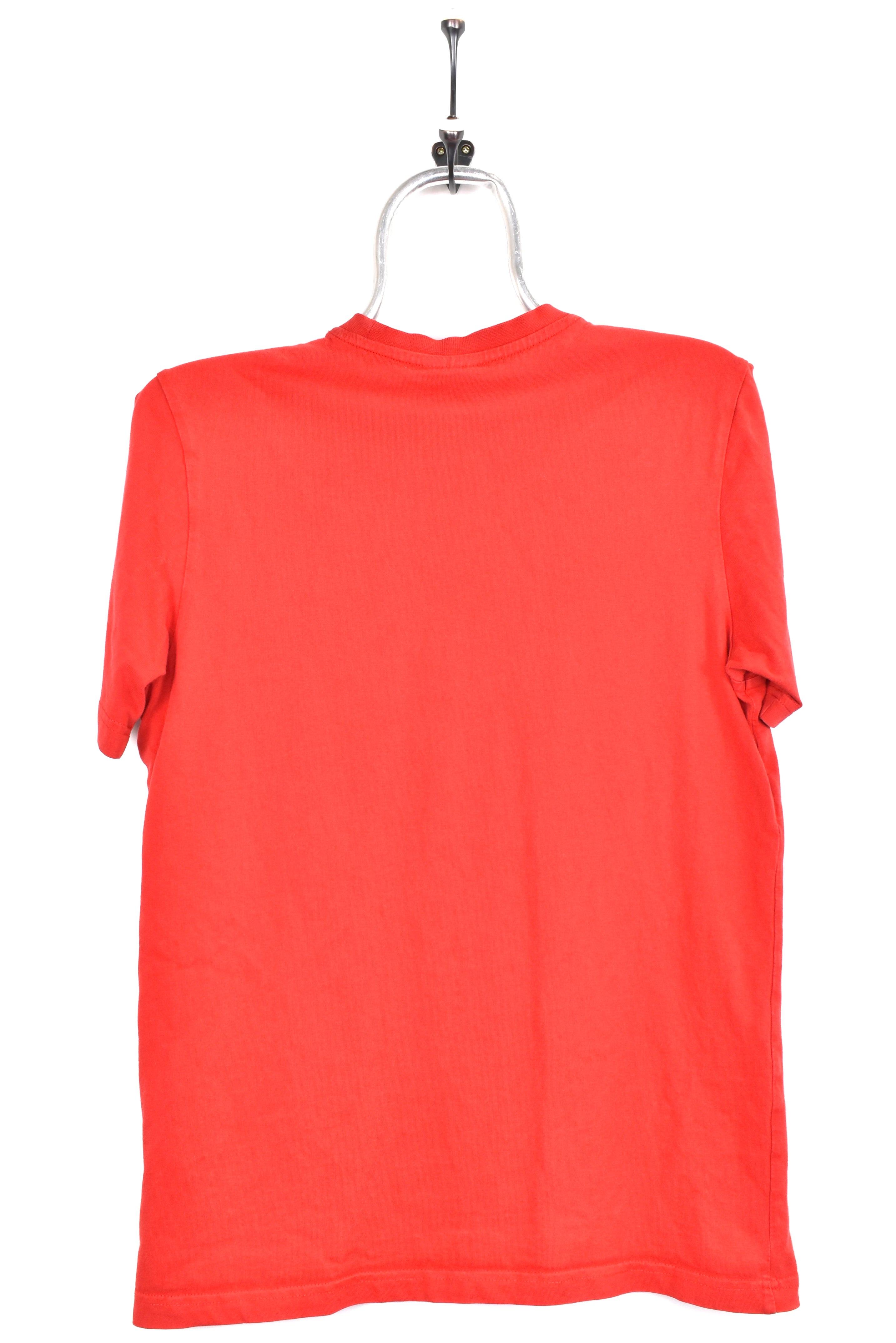 Modern Adidas shirt, red graphic tee - AU S ADIDAS