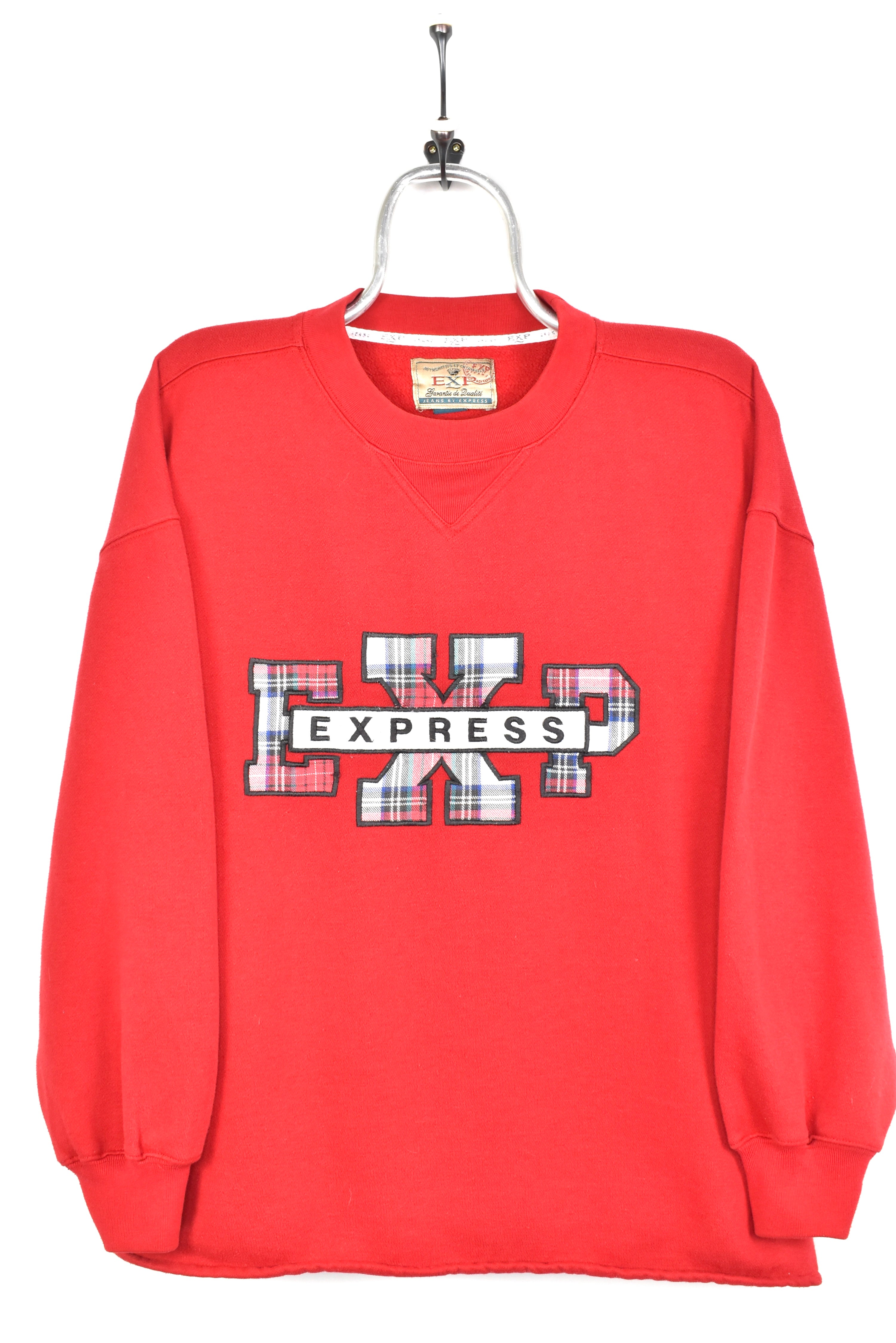 VINTAGE EXPRESS EMBROIDERED RED SWEATSHIRT | XL OTHER