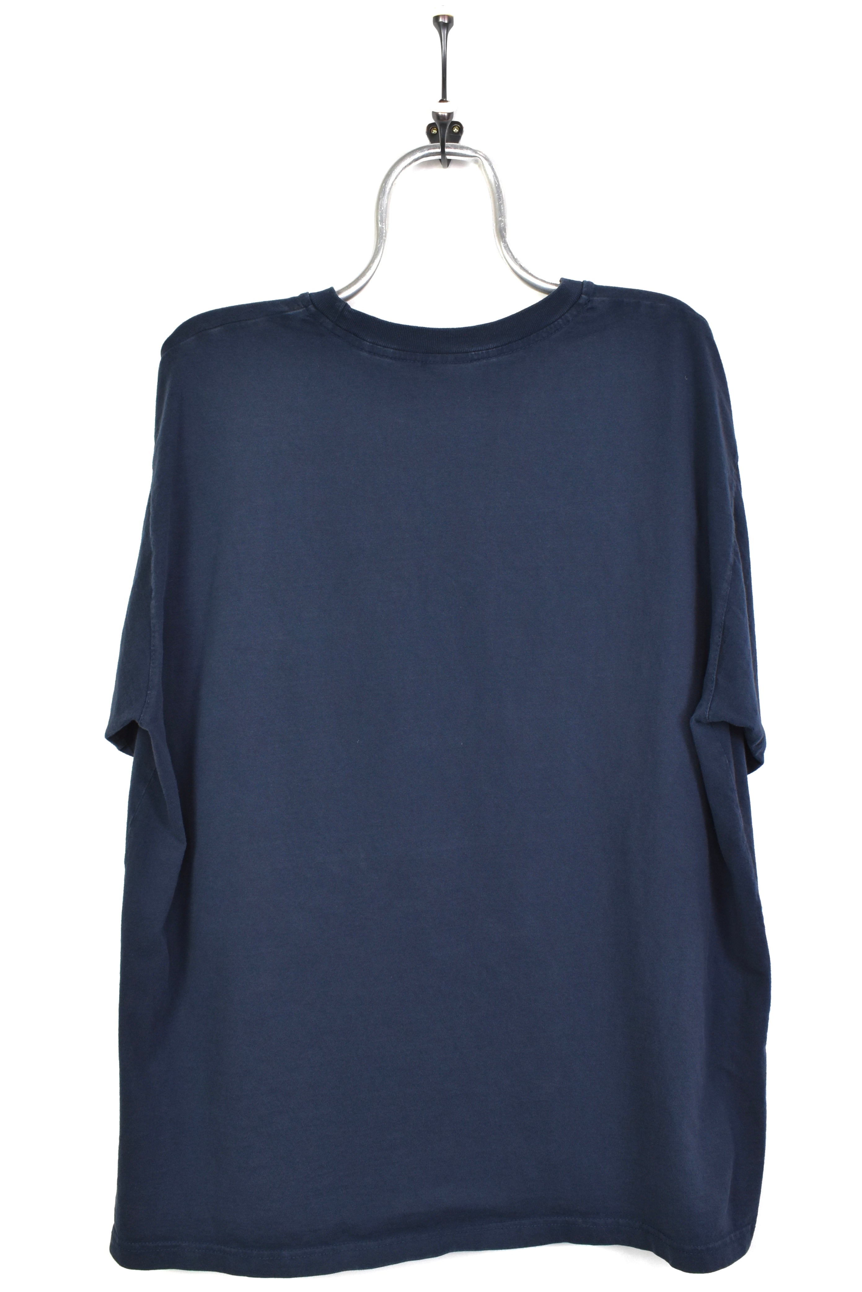 Vintage Nike shirt, short sleeve embroidered tee - XL, navy blue NIKE