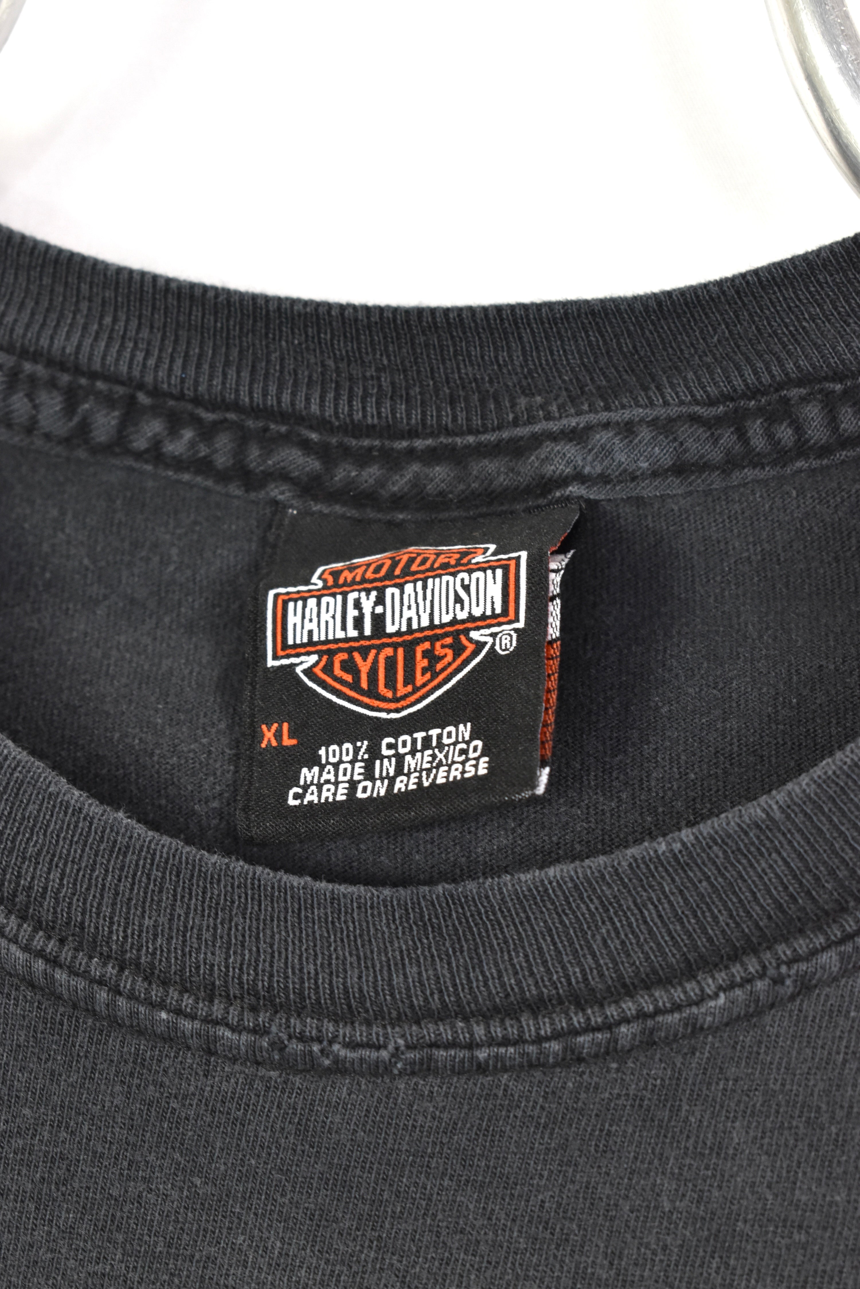 Vintage Harley Davidson shirt, 2002 black graphic tee - AU L HARLEY DAVIDSON