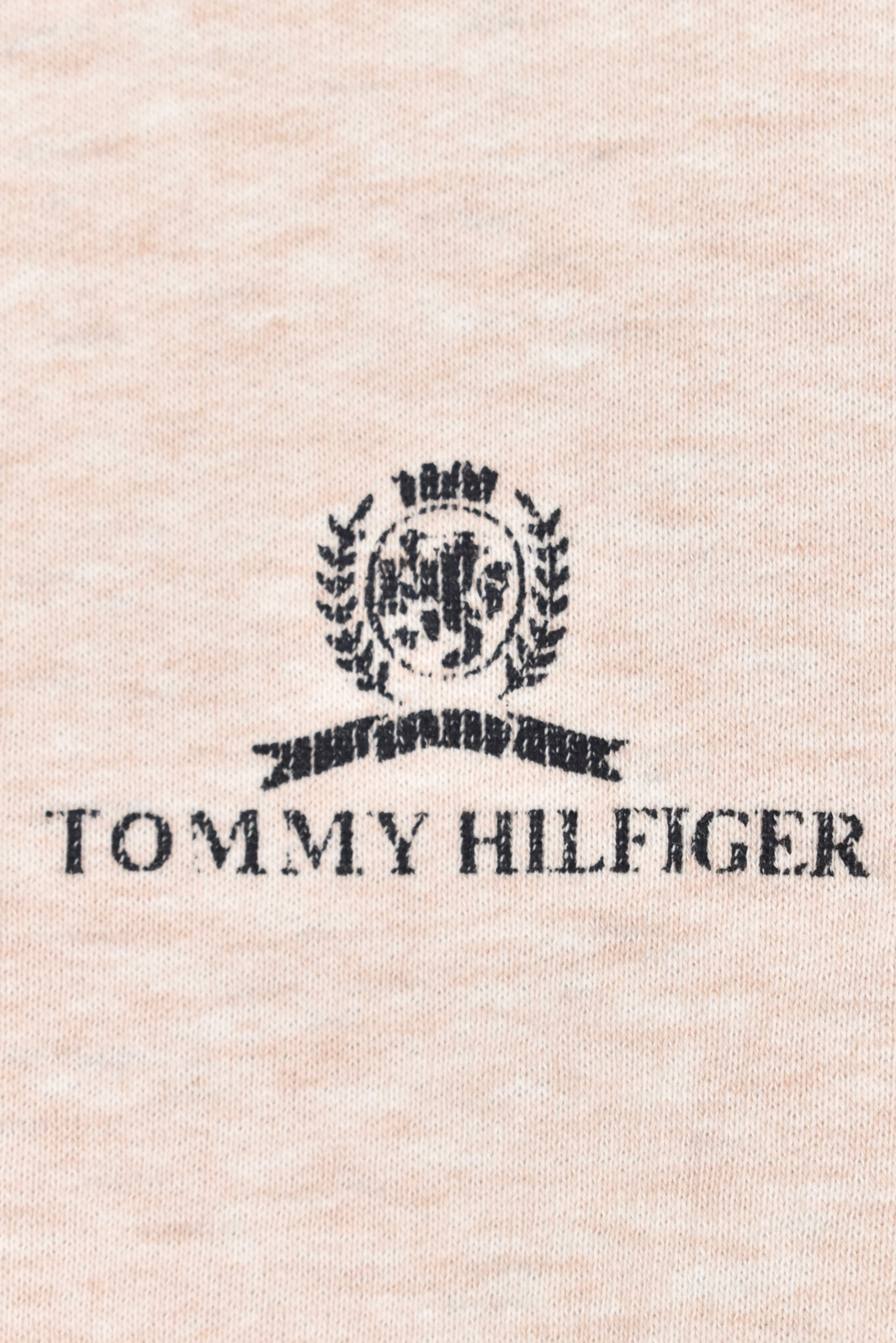 Vintage Tommy Hilfiger cream sweatshirt | XL TOMMY HILFIGER