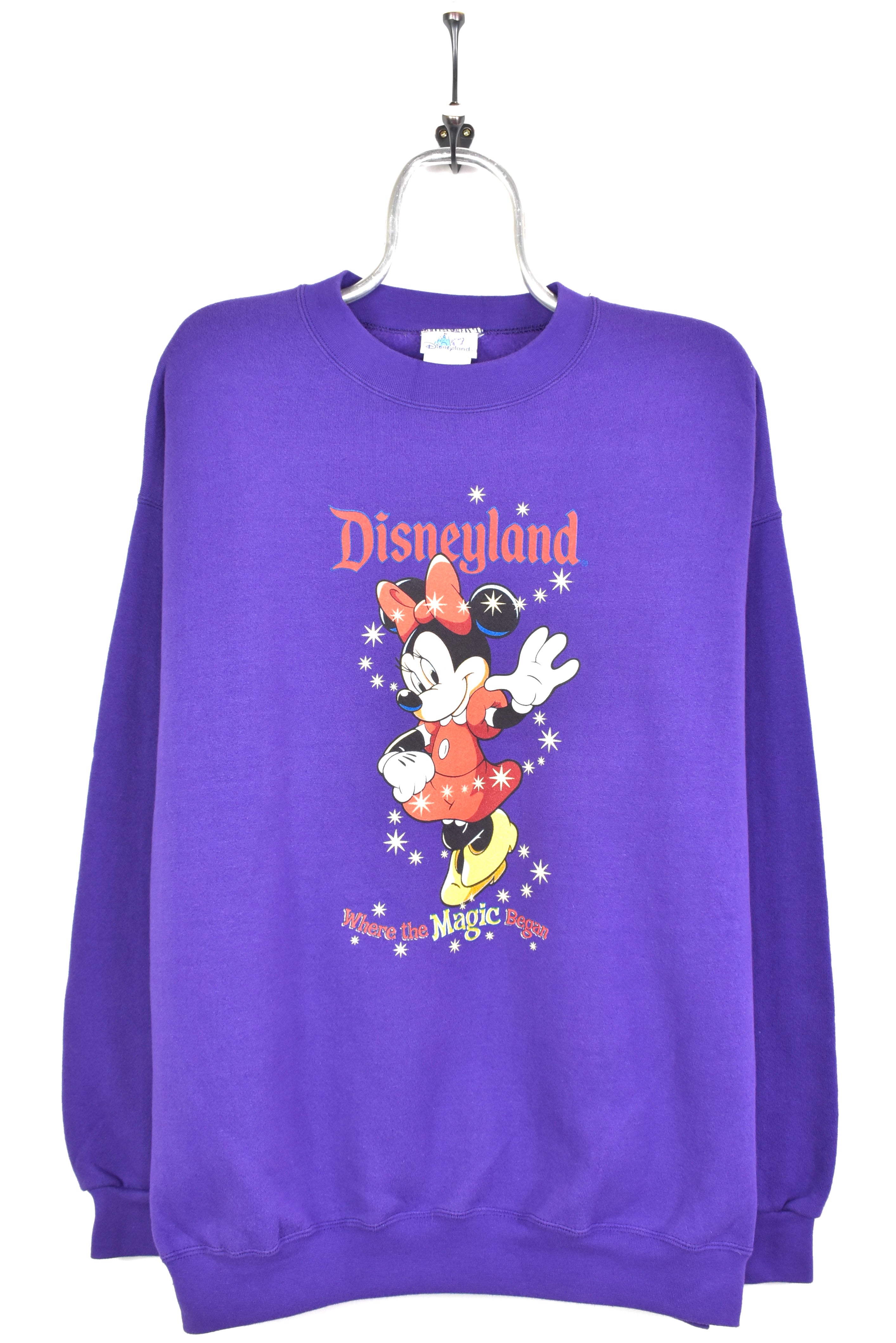 Vintage disney minnie purple sweatshirt | xl DISNEY / CARTOON