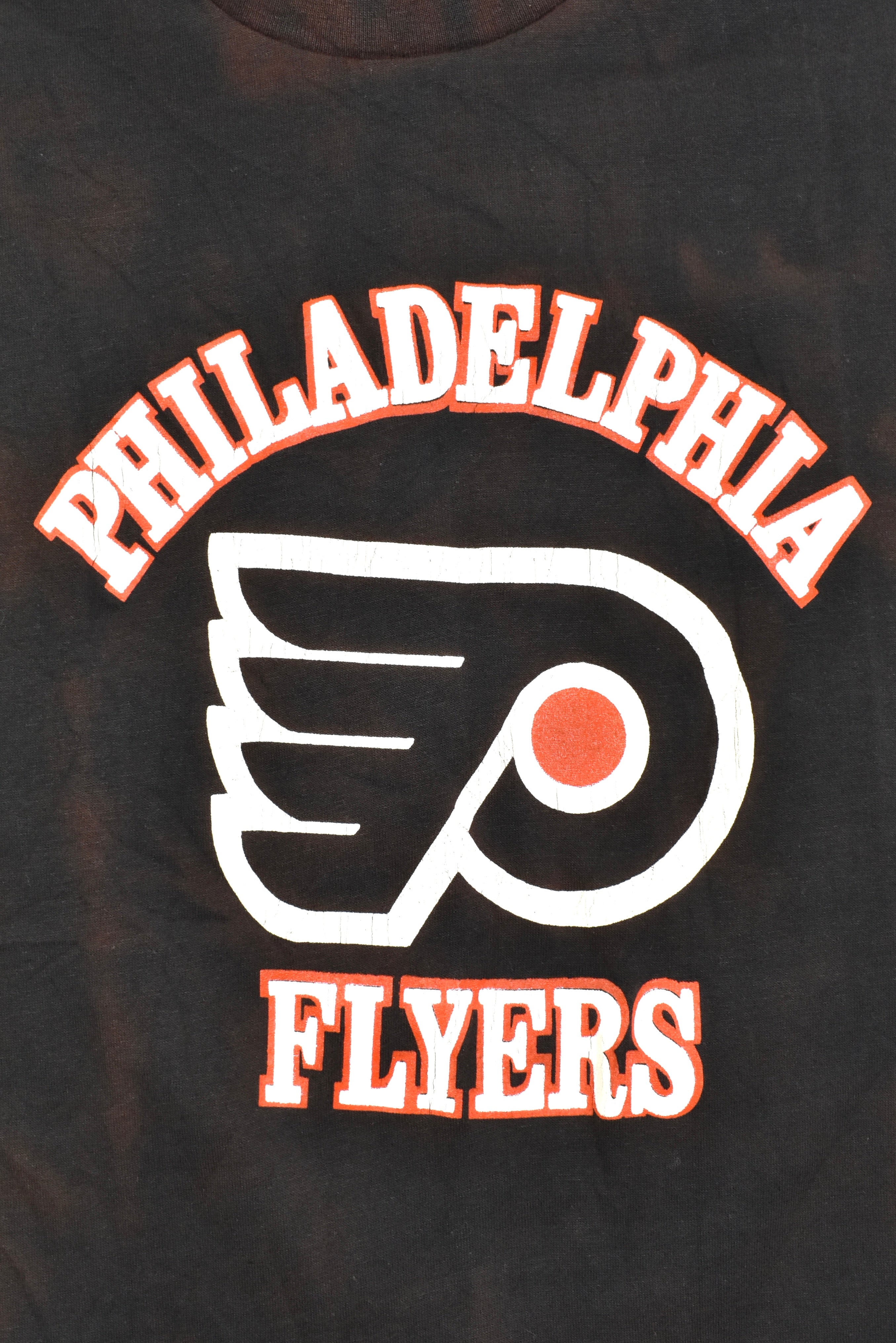 Vintage NHL Philadelphia Flyers brown t-shirt | Small PRO SPORT