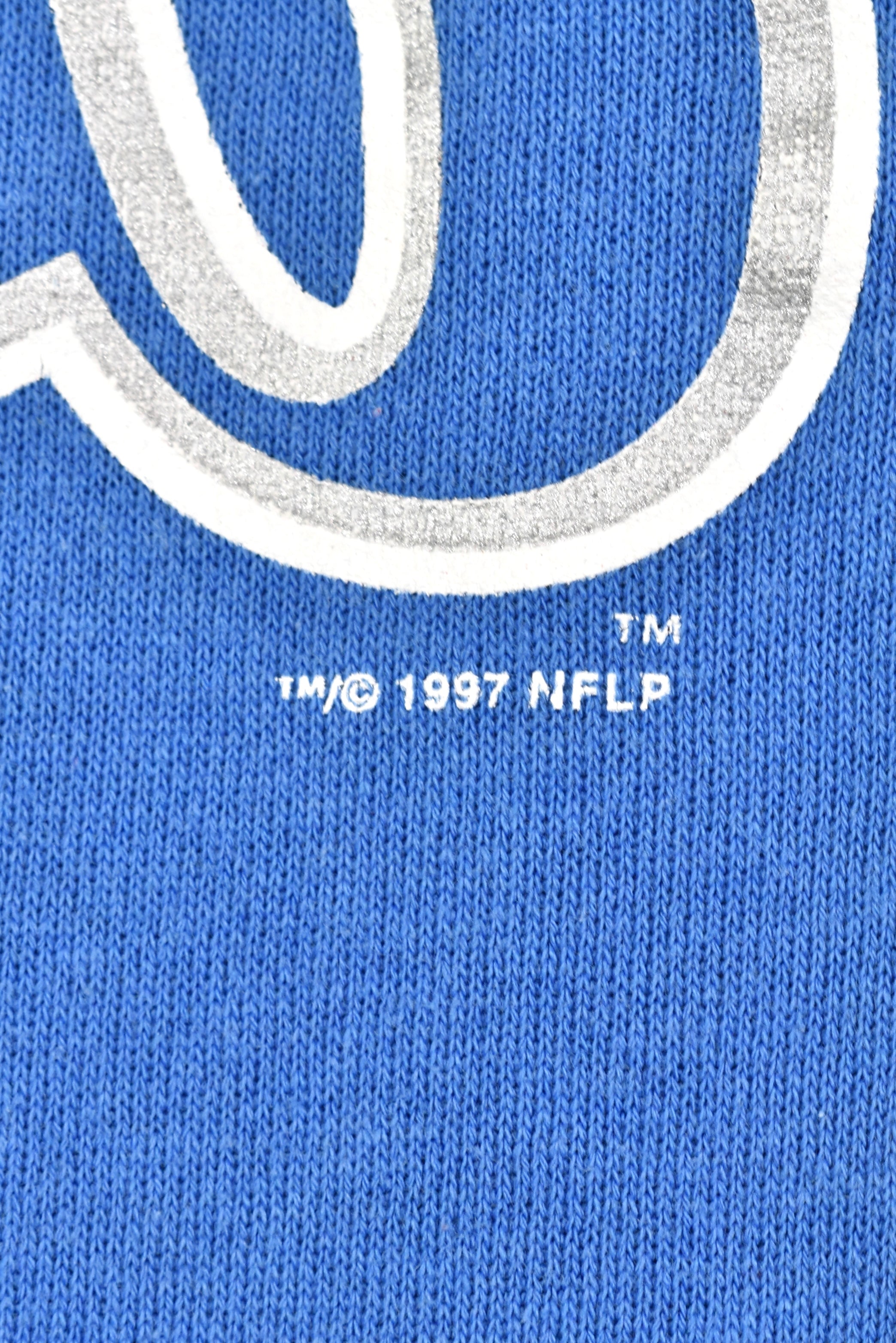 Vintage 1997 NFL Detroit Lions blue sweatshirt | Large PRO SPORT