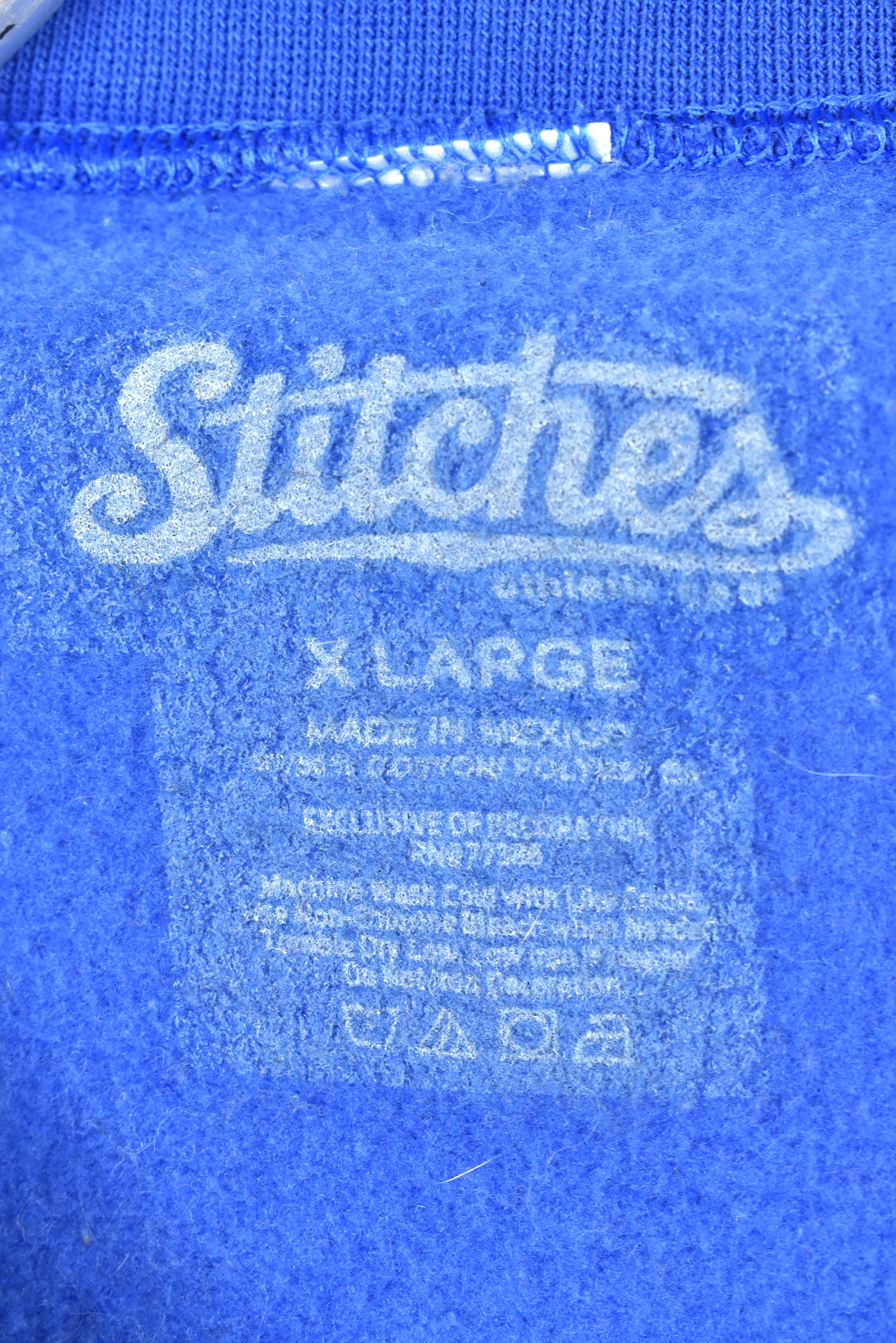 Modern Chicago Cubs sweatshirt, 2013 MLB blue graphic crewneck - AU XL PRO SPORT