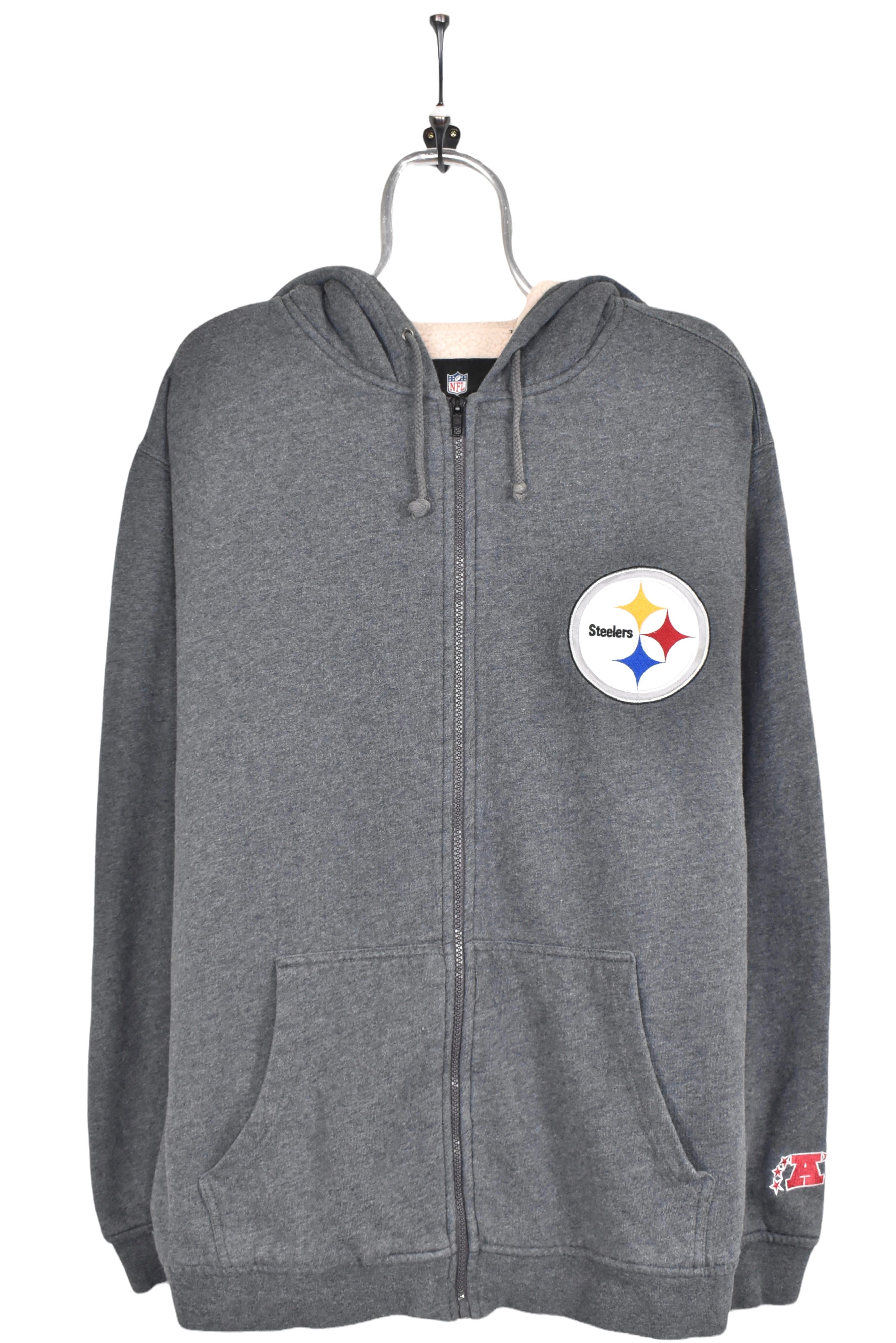 Steelers zip up outlet sweatshirt