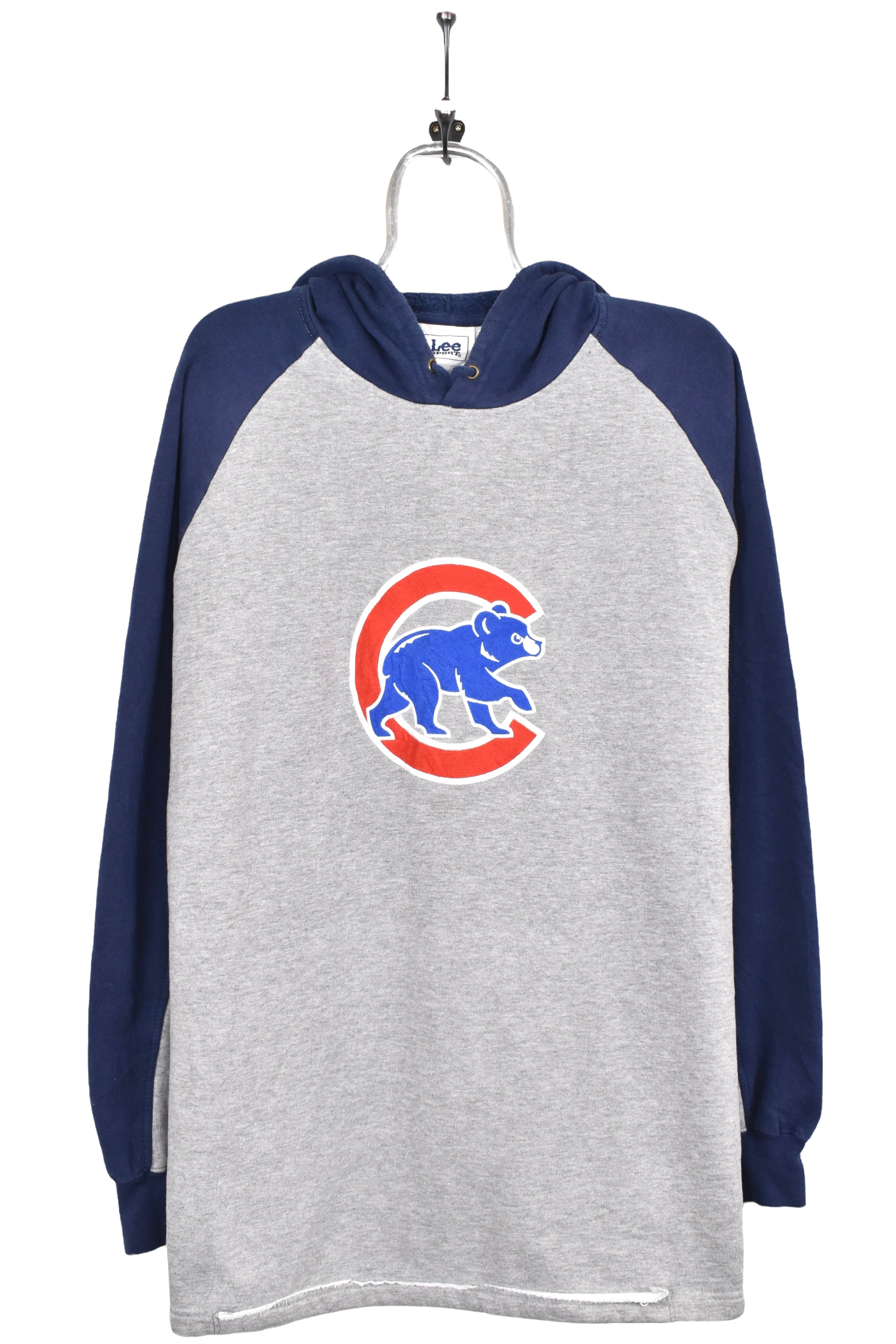 Vintage Chicago Cubs hoodie, MLB grey embroidered sweatshirt - AU XL PRO SPORT