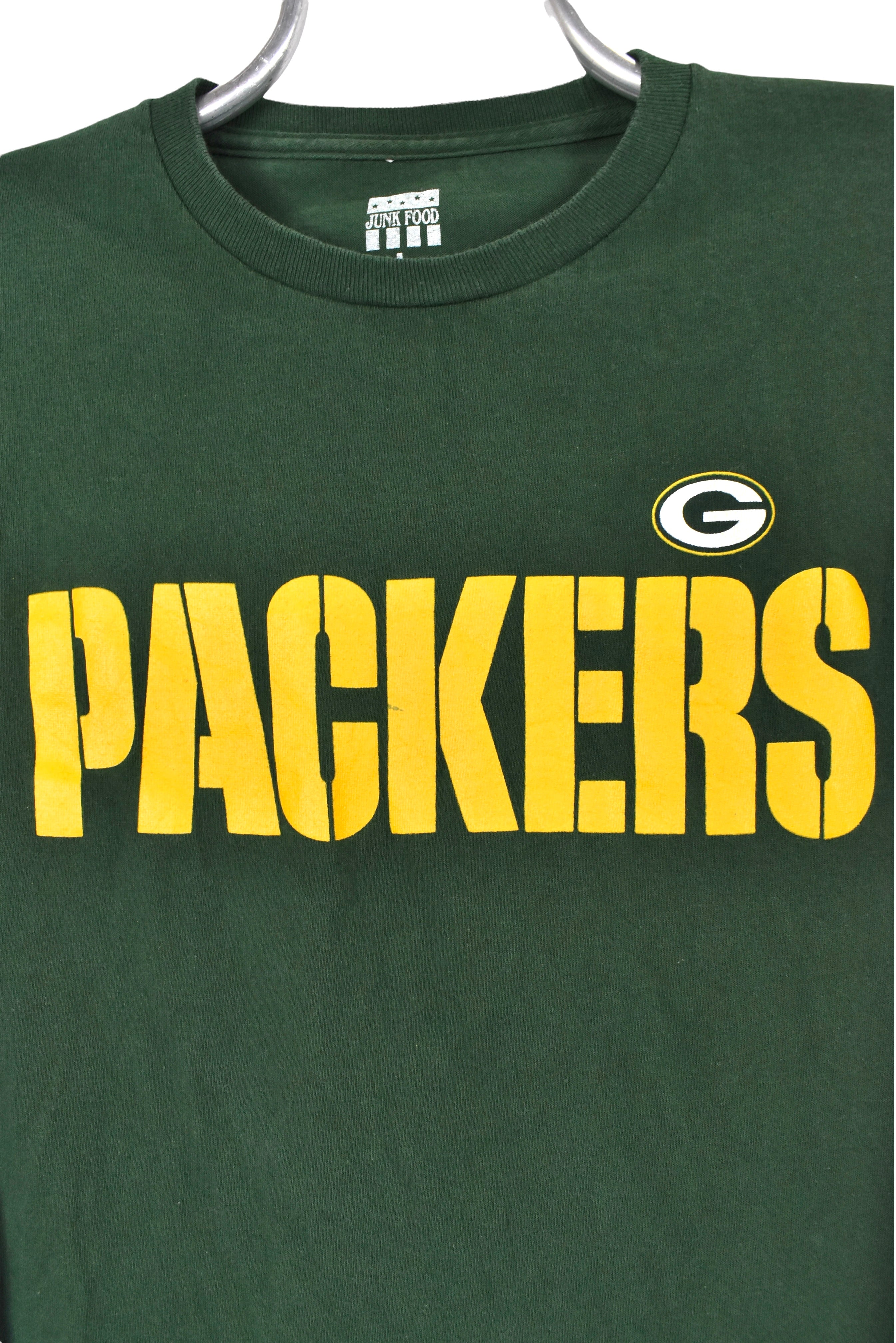 Vintage Green Bay Packers shirt, green long sleeve graphic tee - AU Medium PRO SPORT