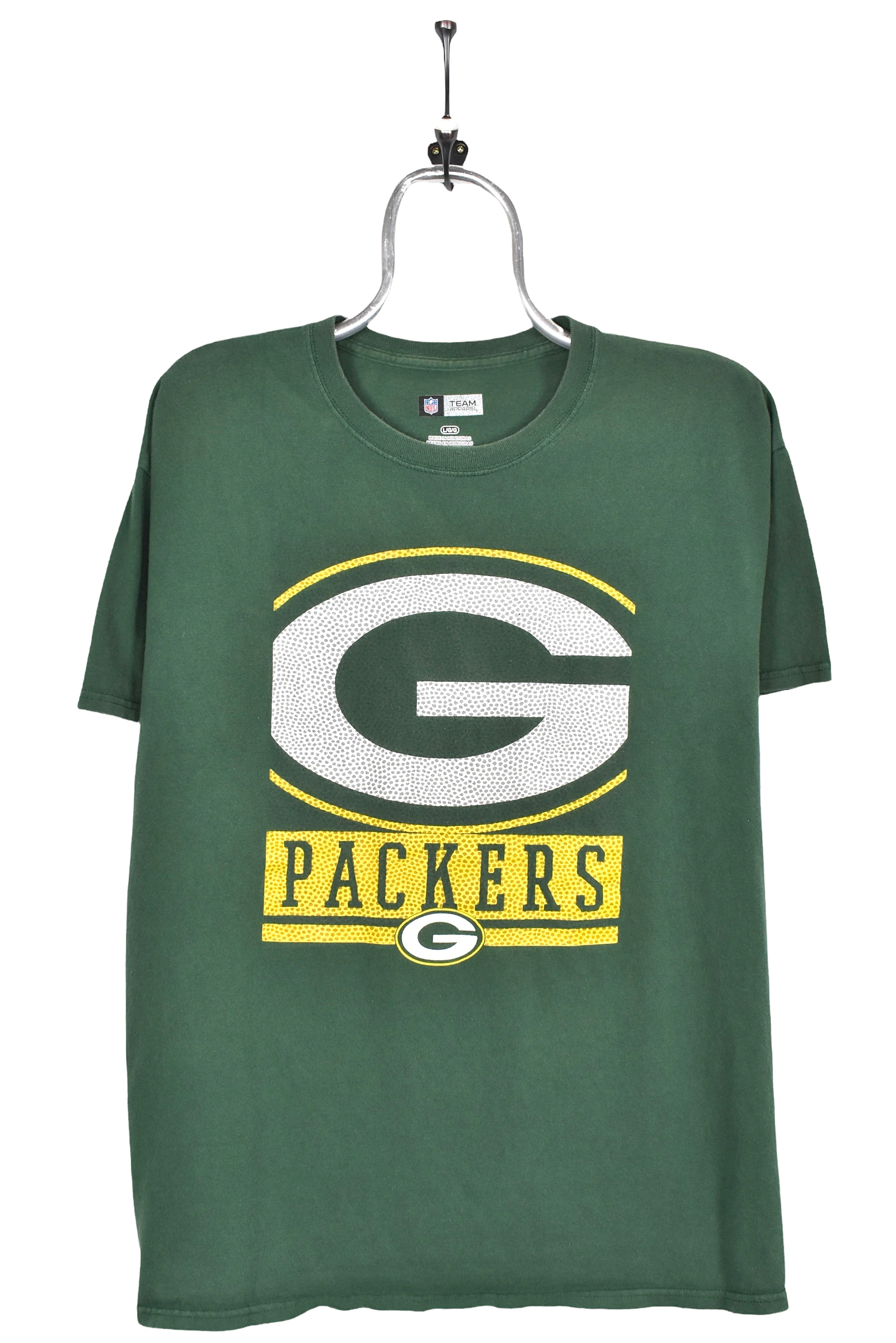 Vintage Green Bay Packers shirt, NFL green graphic tee - AU Medium PRO SPORT