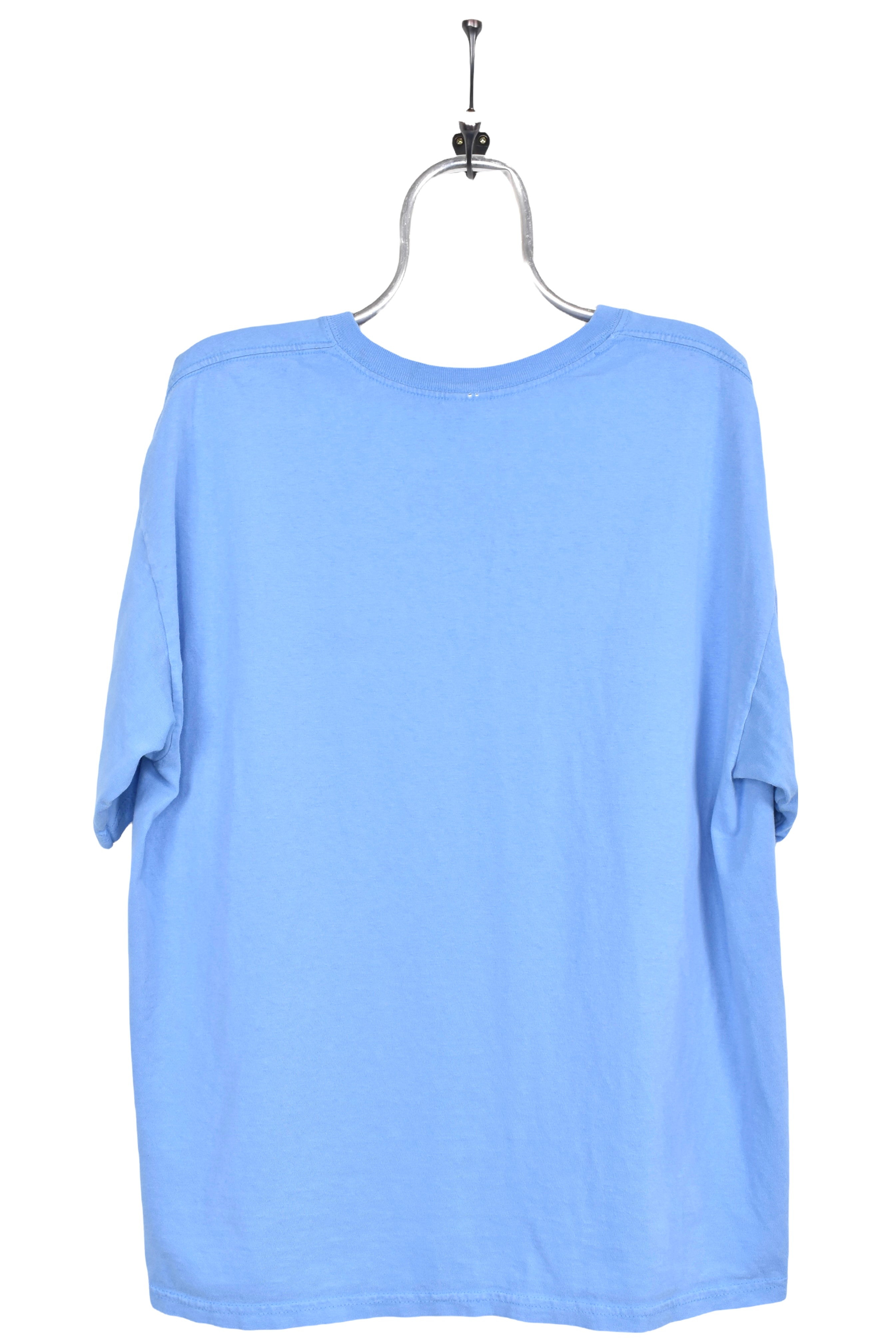 Vintage Becker football shirt, college blue graphic tee - AU XL COLLEGE