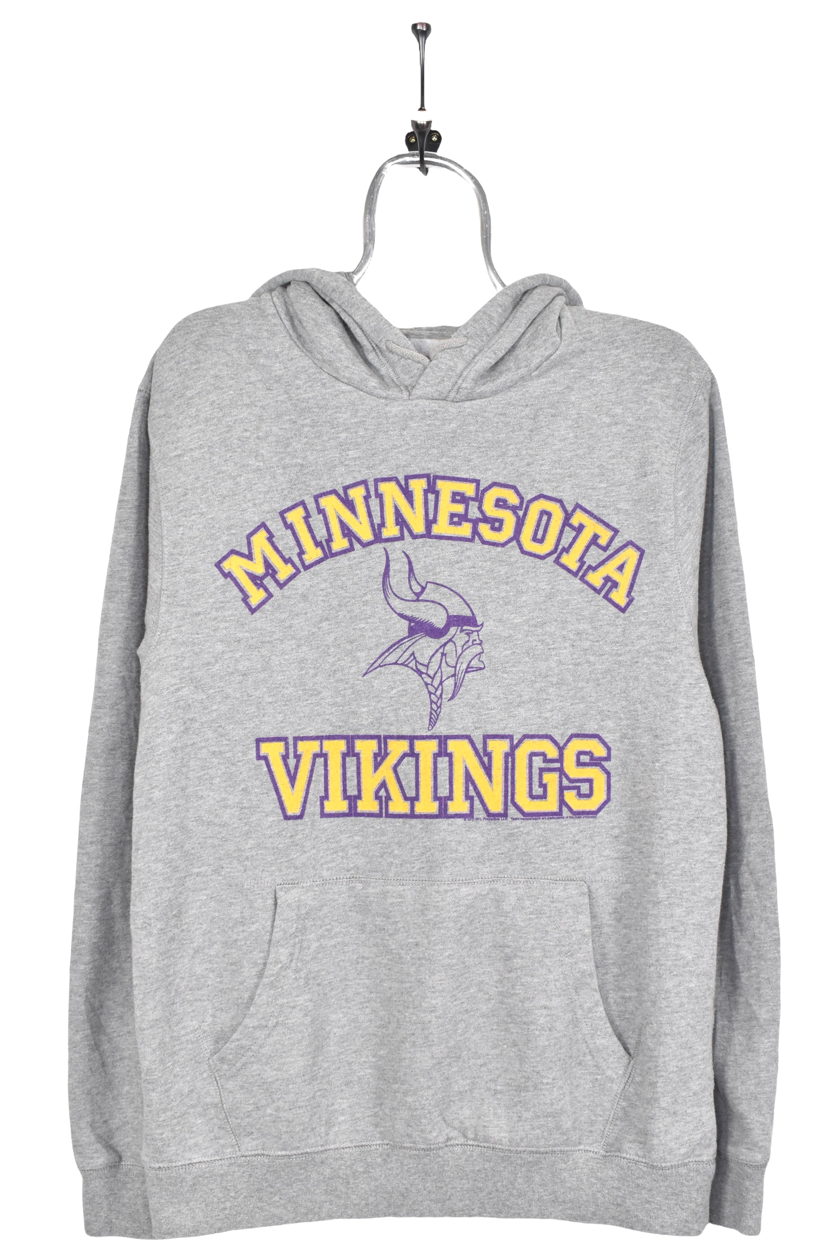 Vintage Minnesota Vikings hoodie NFL grey graphic sweatshirt AU