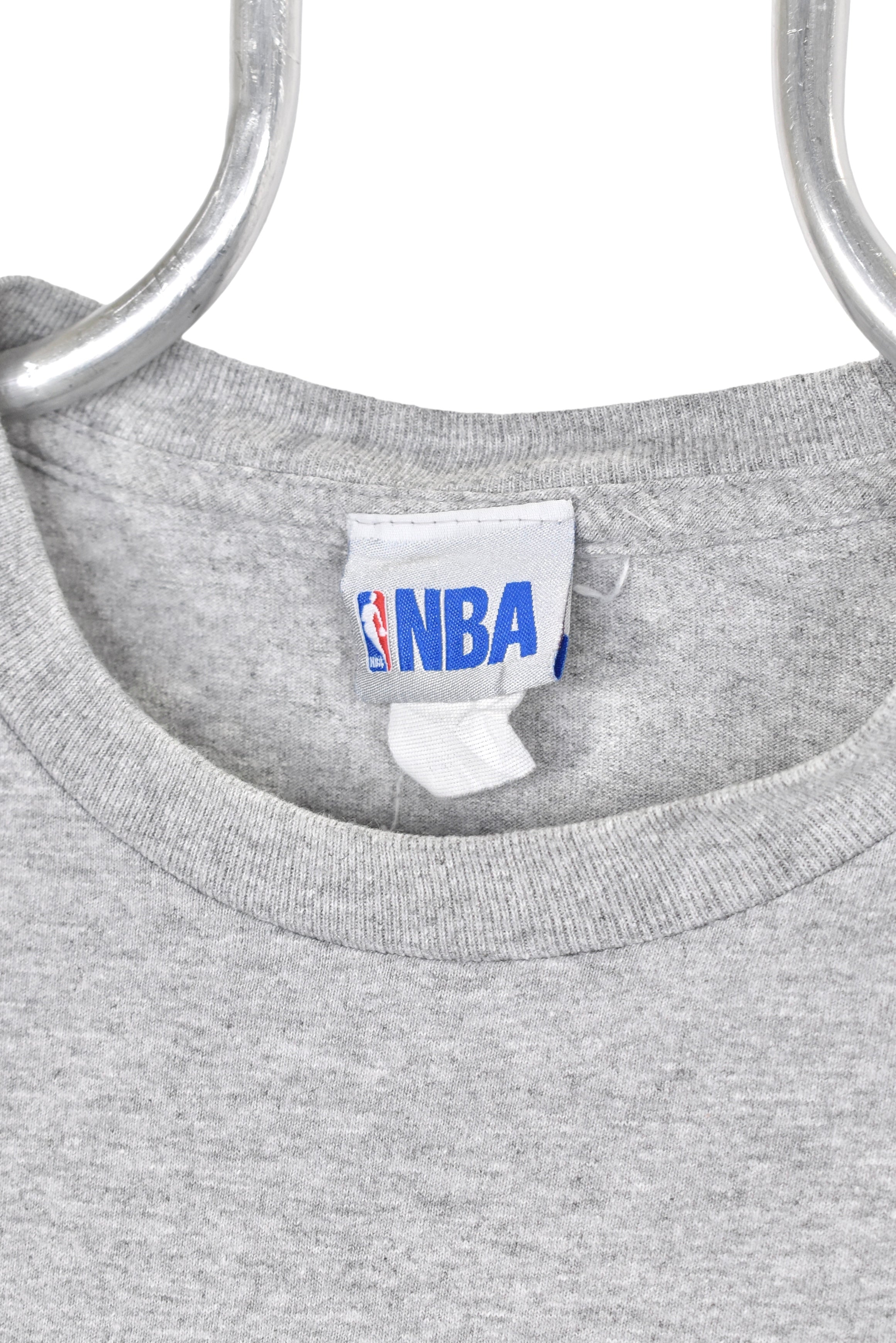 Vintage Indiana Pacers shirt, NBA grey long sleeve tee - AU Medium