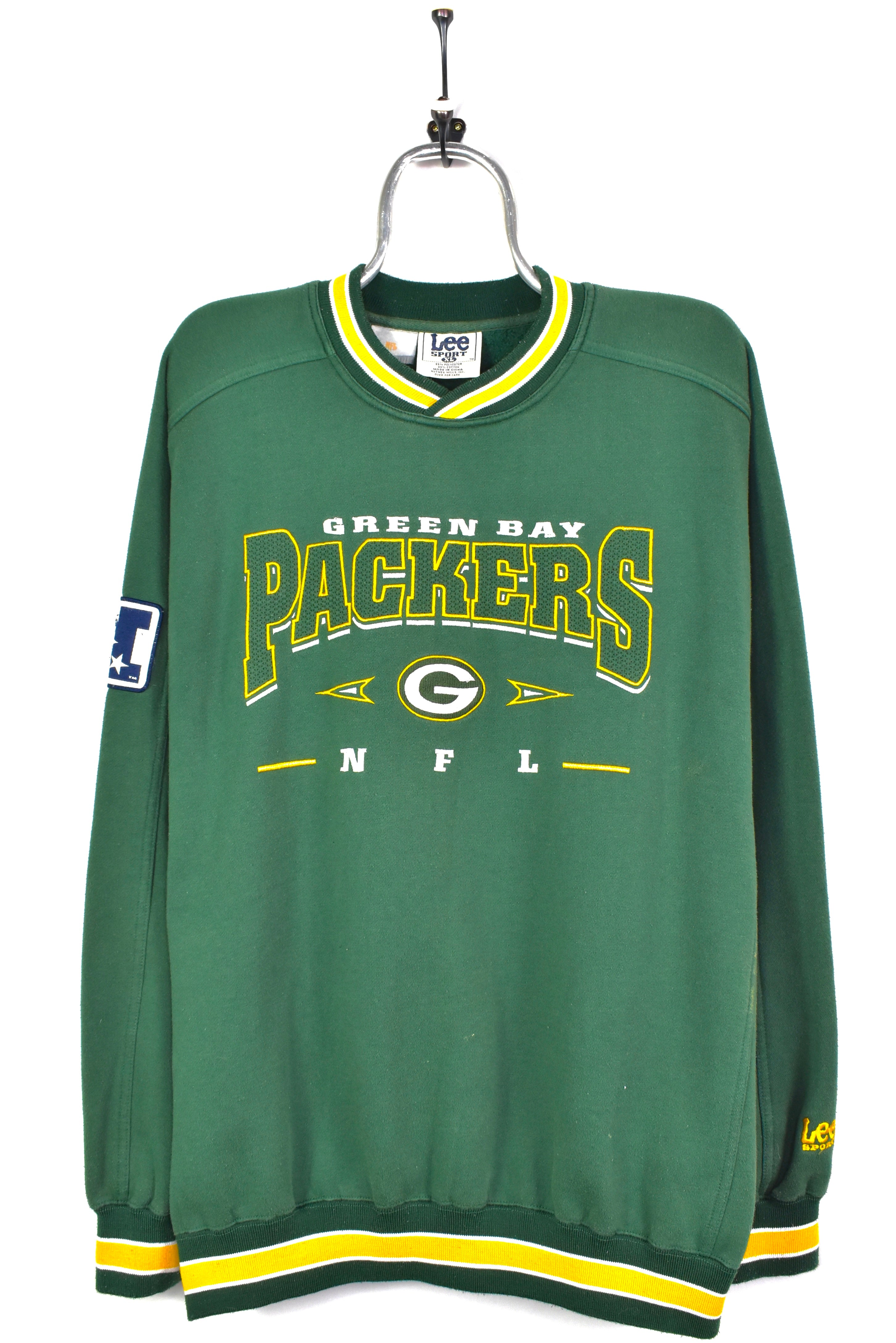 NFL - Green Bay Packers - Embroidered Crewneck Sweatshirt- Lee