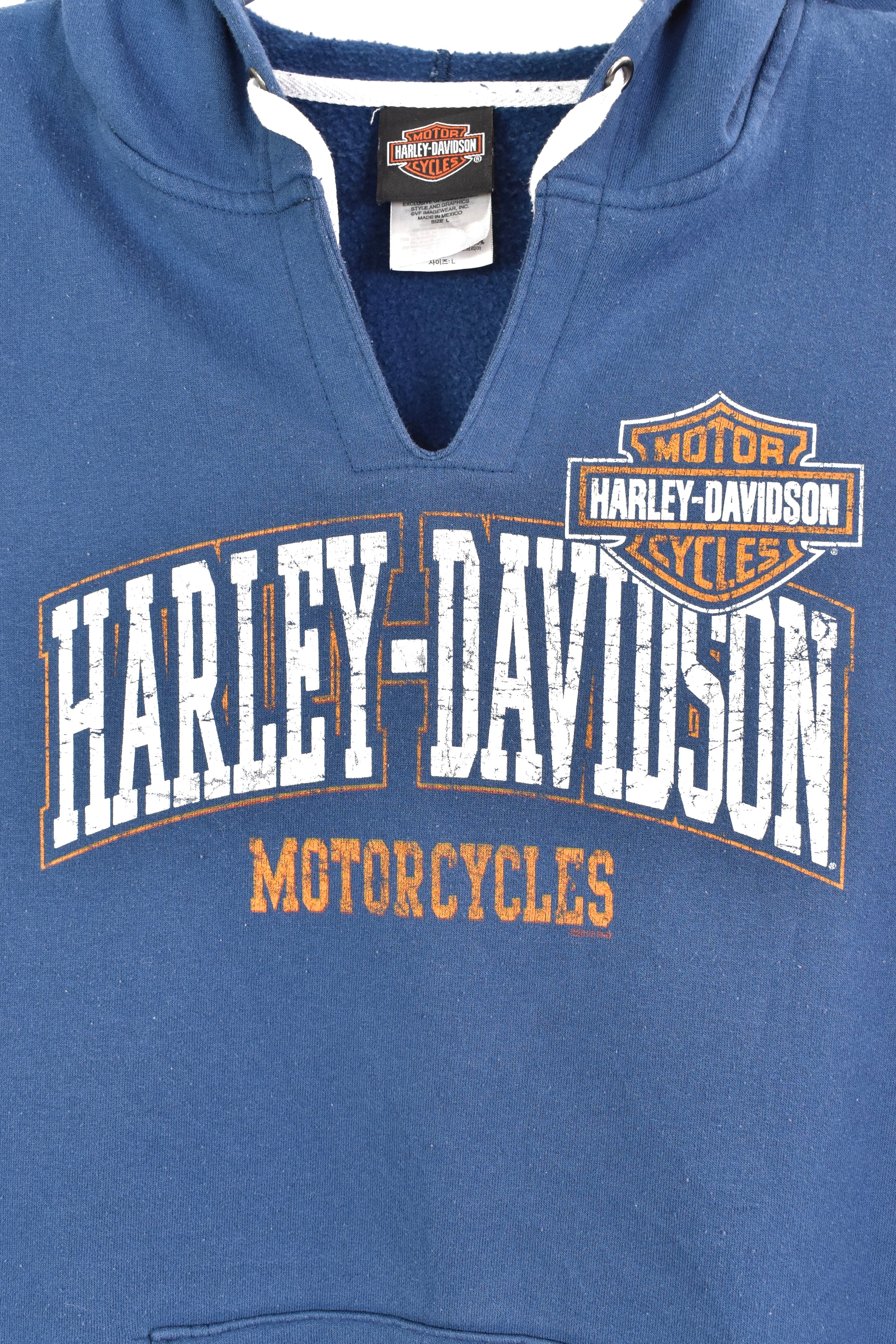 Modern Women's Harley Davidson navy hoodie | Large HARLEY DAVIDSON