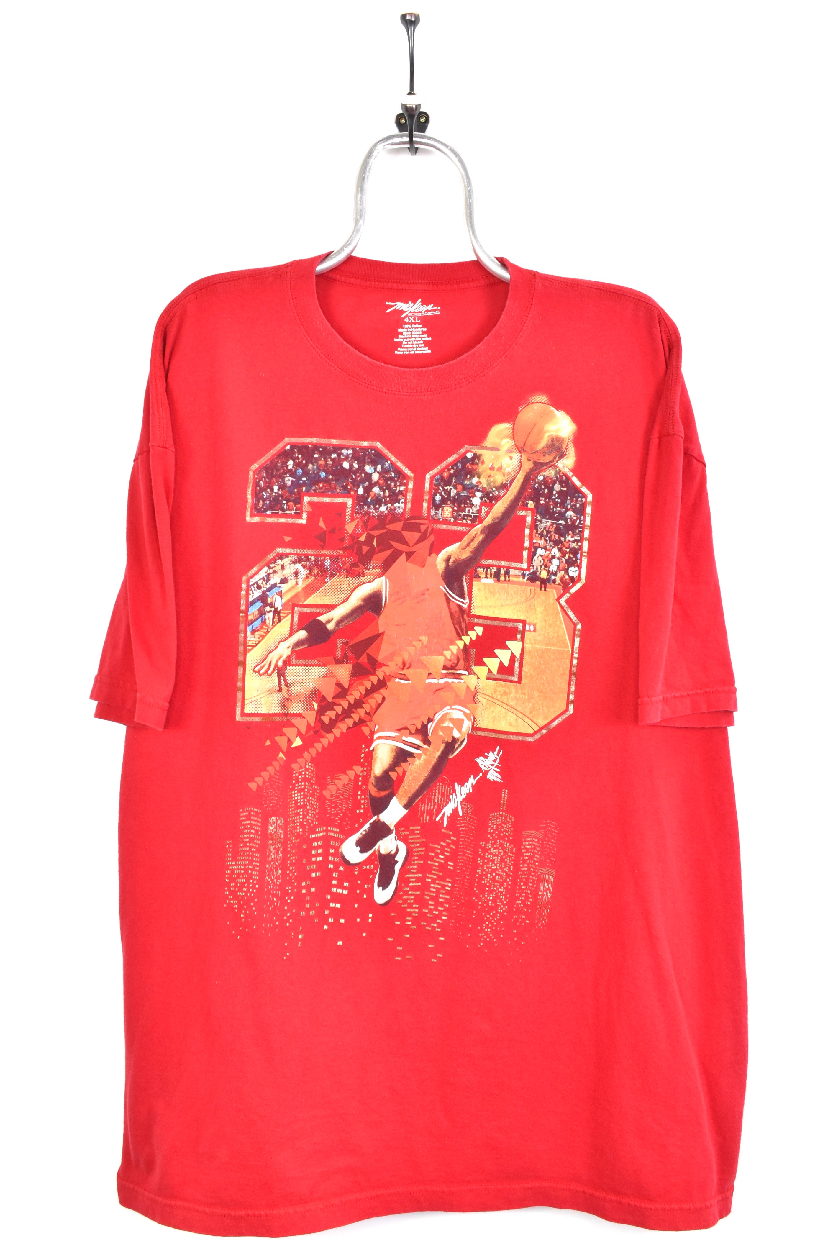 Vintage 2000 basketball red T-shirt | 3XL PRO SPORT